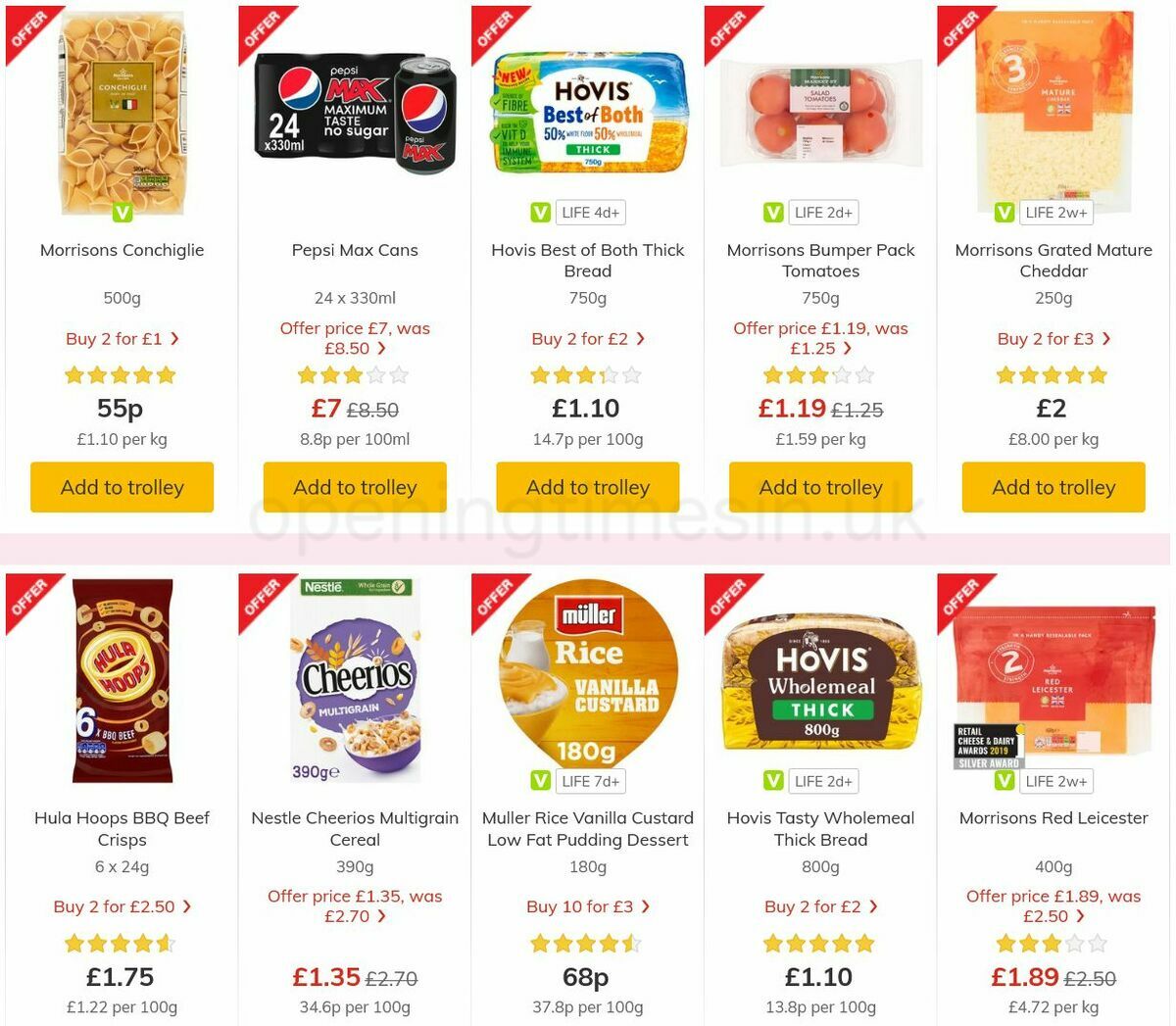 Morrisons Offers from 3 August