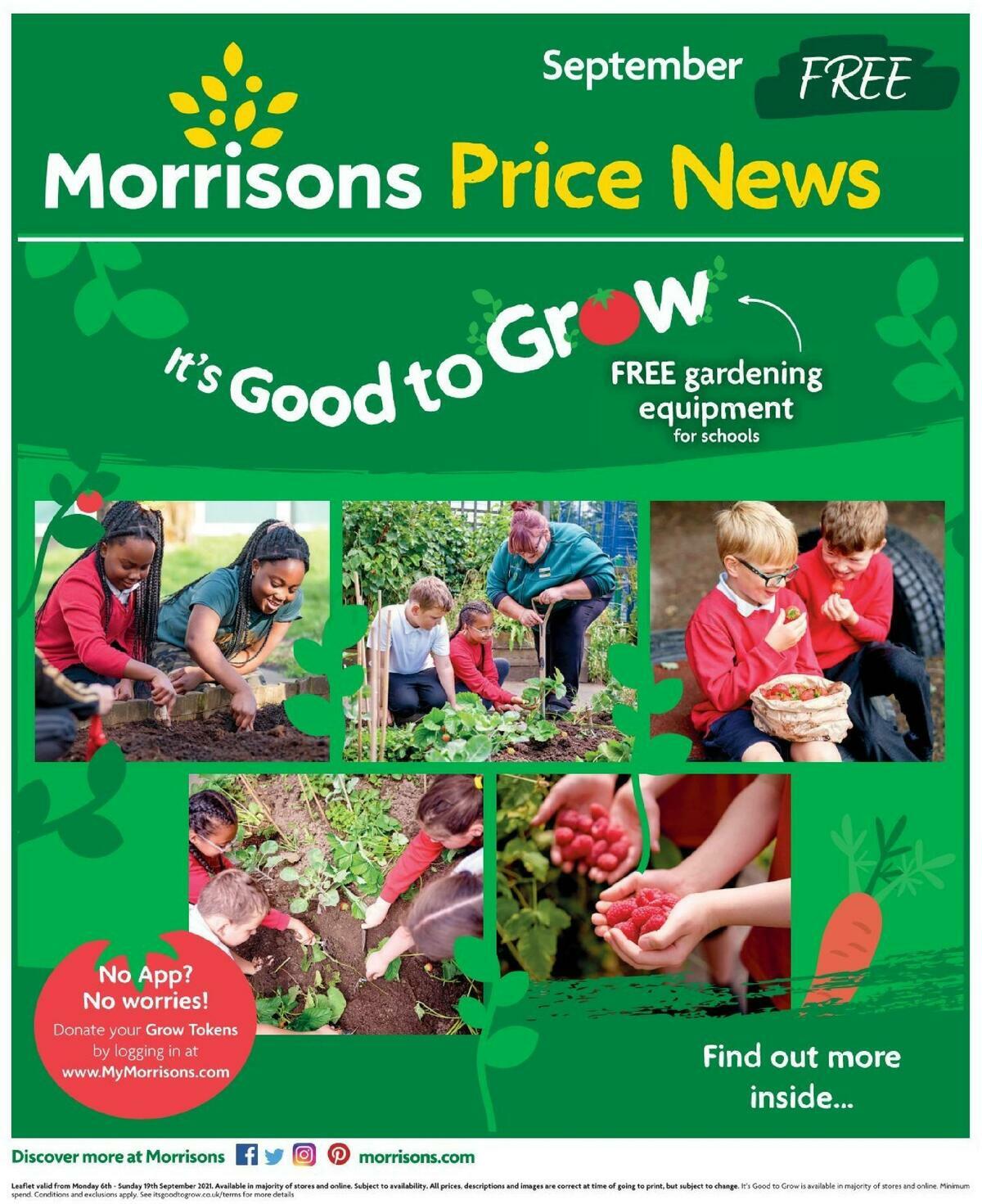 Morrisons Price News - September Offers from 6 September