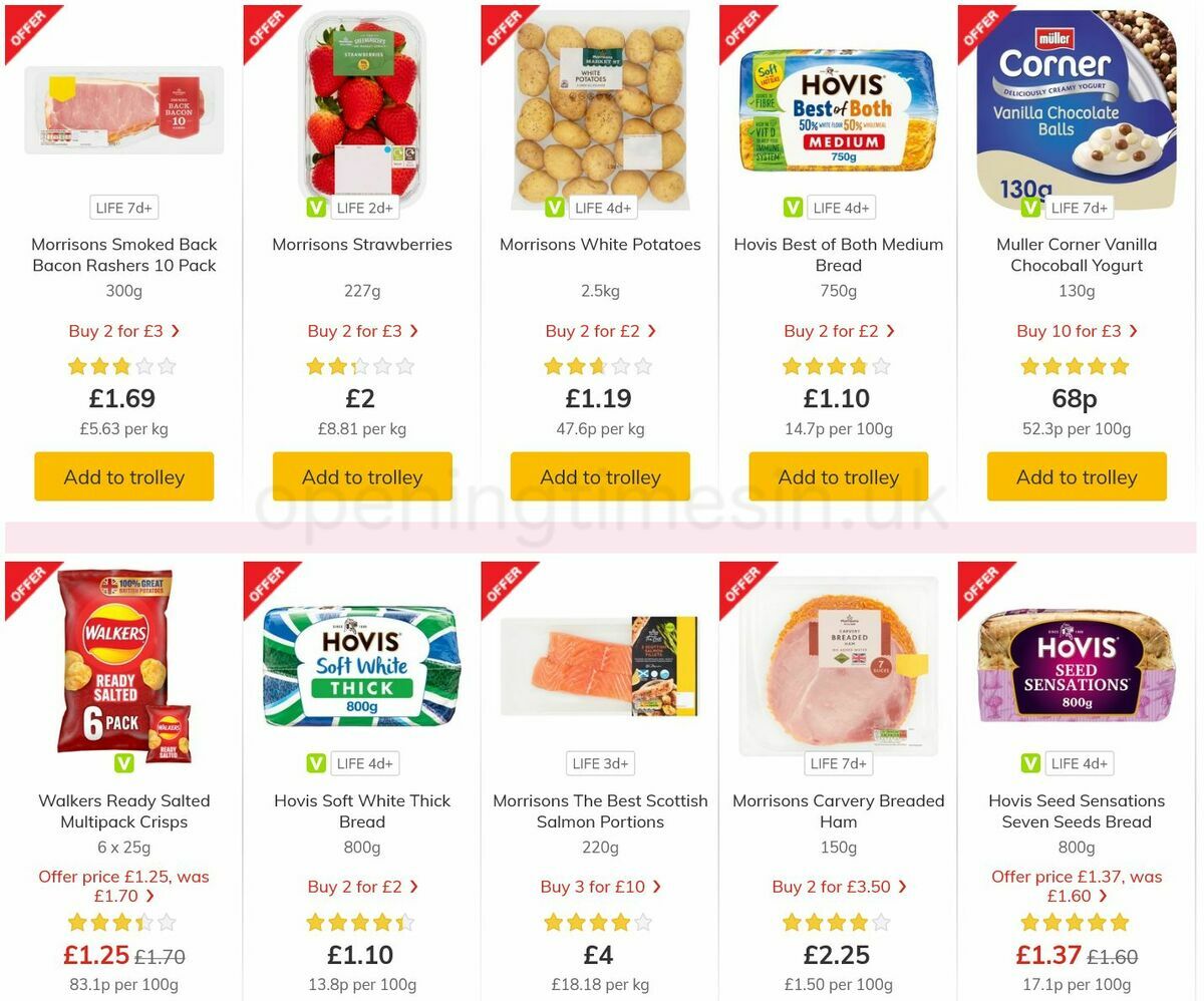 Morrisons Offers from 5 October