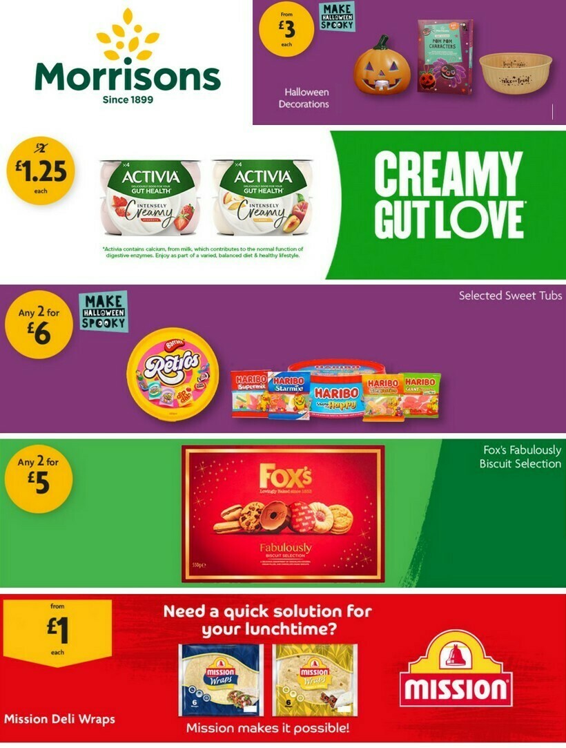Morrisons Offers from 26 October