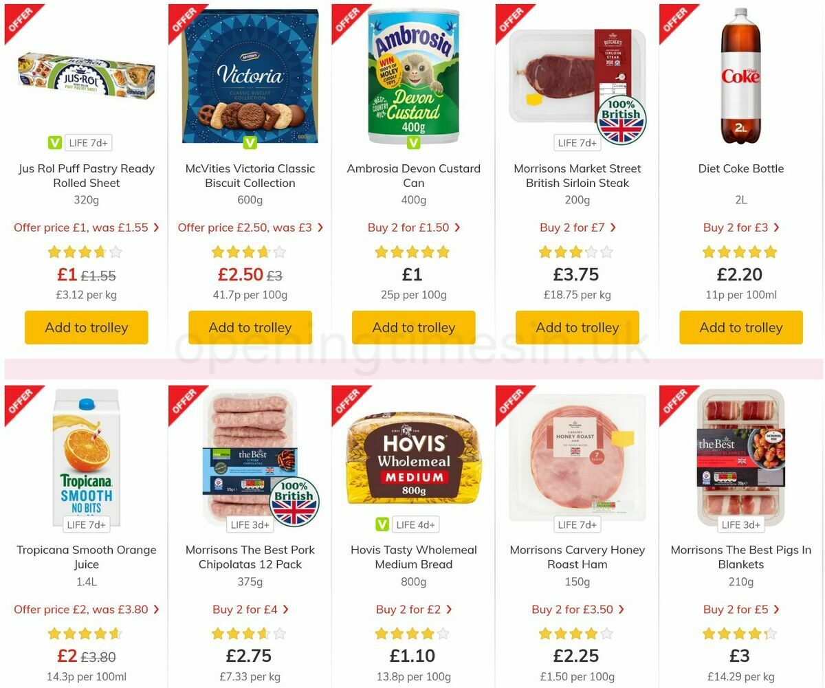 Morrisons Offers from 21 December
