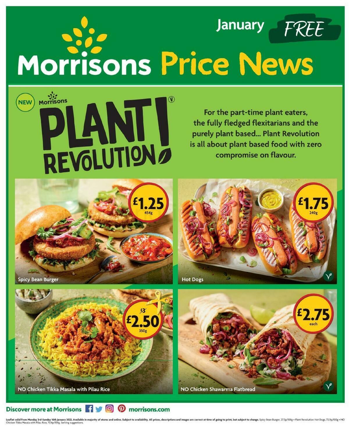 Morrisons Offers from January 3