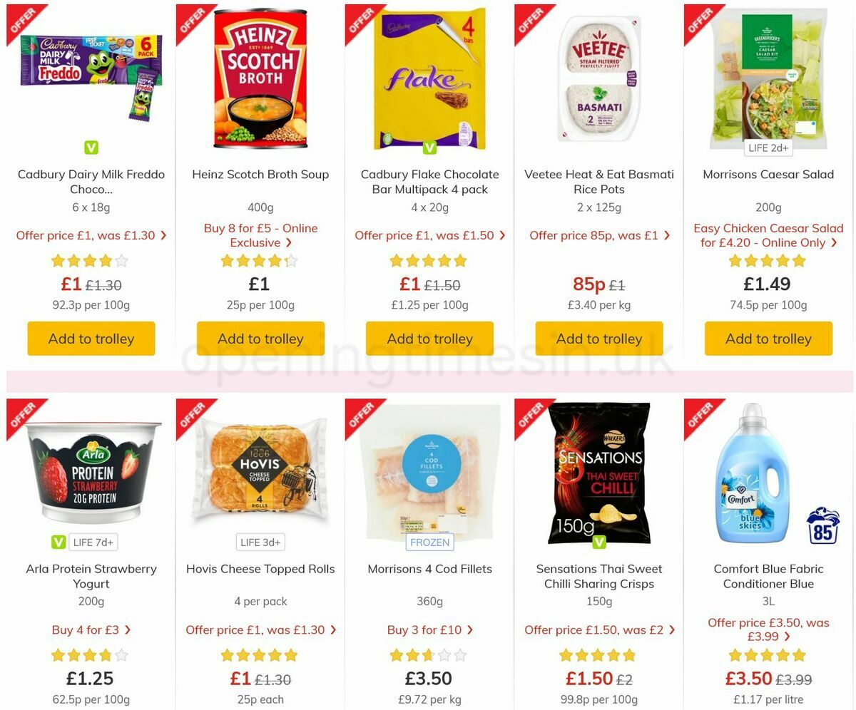Morrisons Offers from 25 January