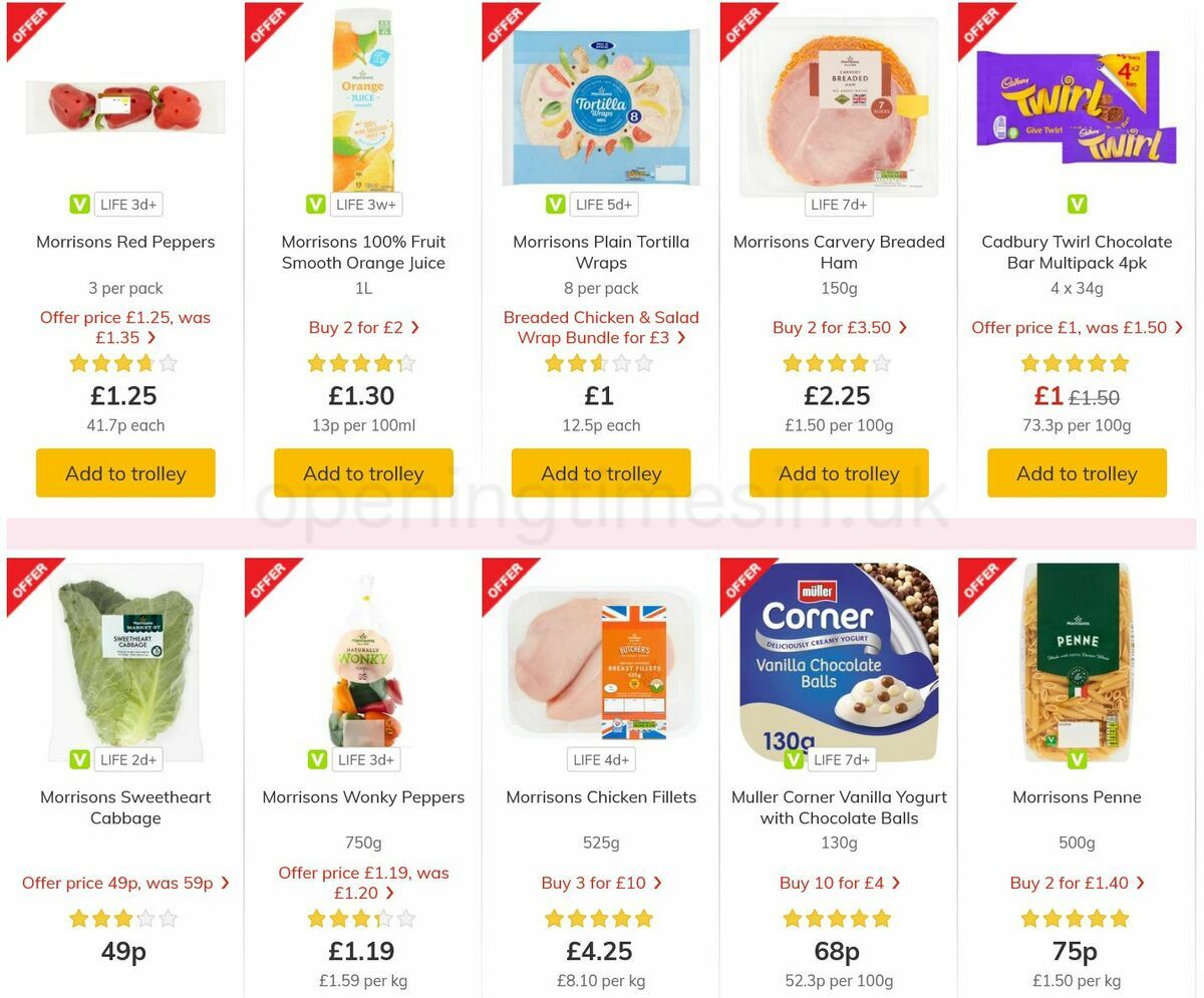 Morrisons Offers from 8 February
