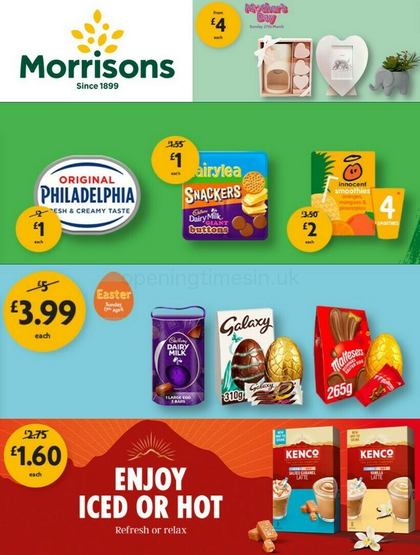 Morrisons Offers from 22 March