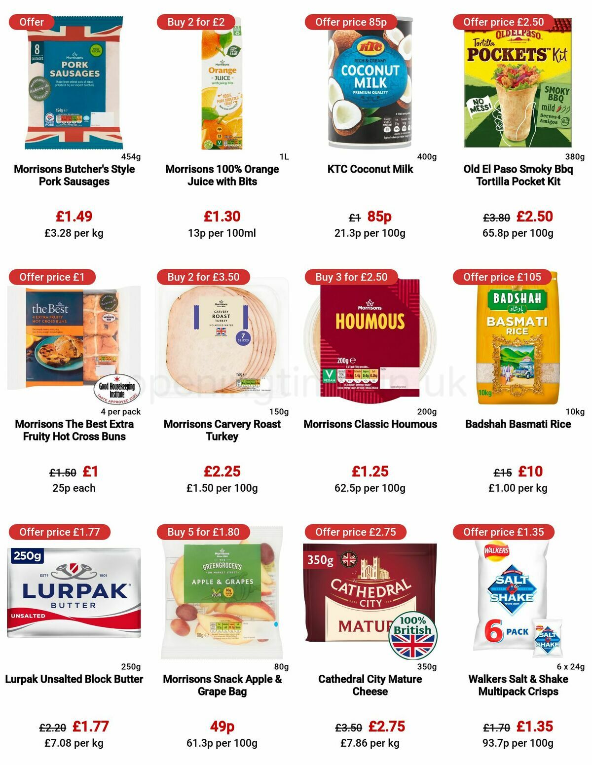 Morrisons Offers from 29 March