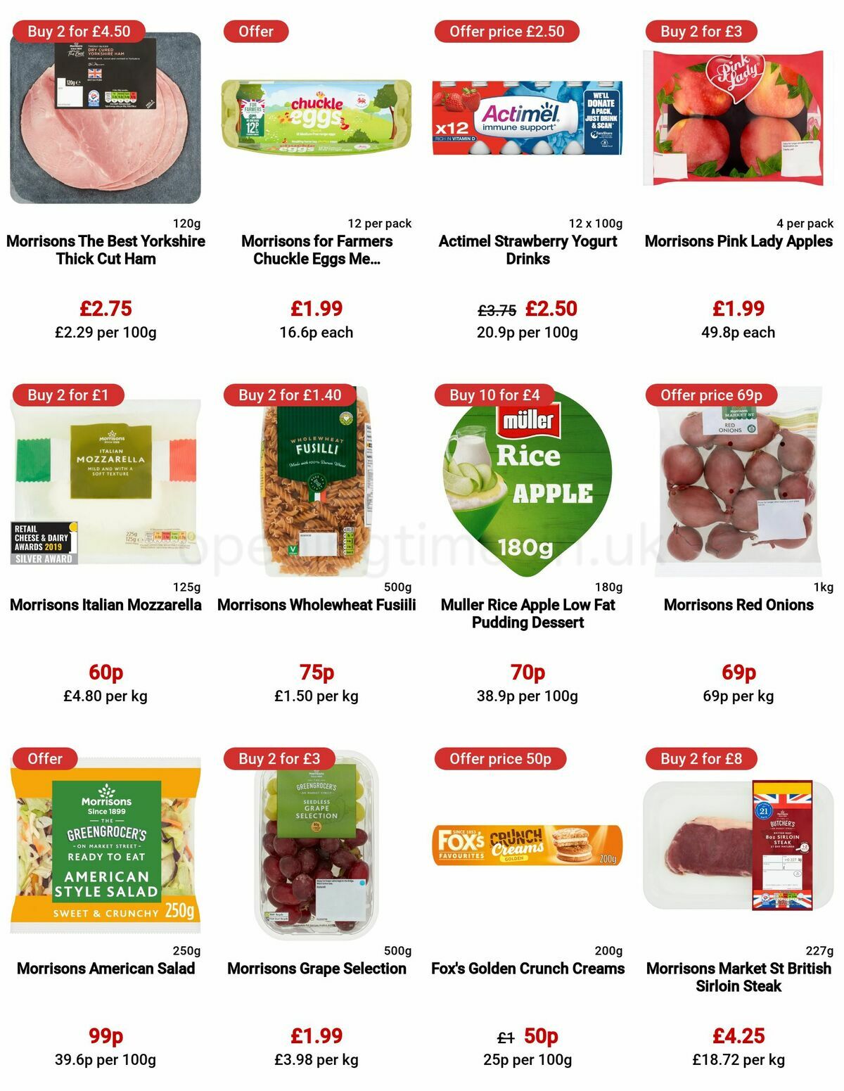 Morrisons Offers from 12 April