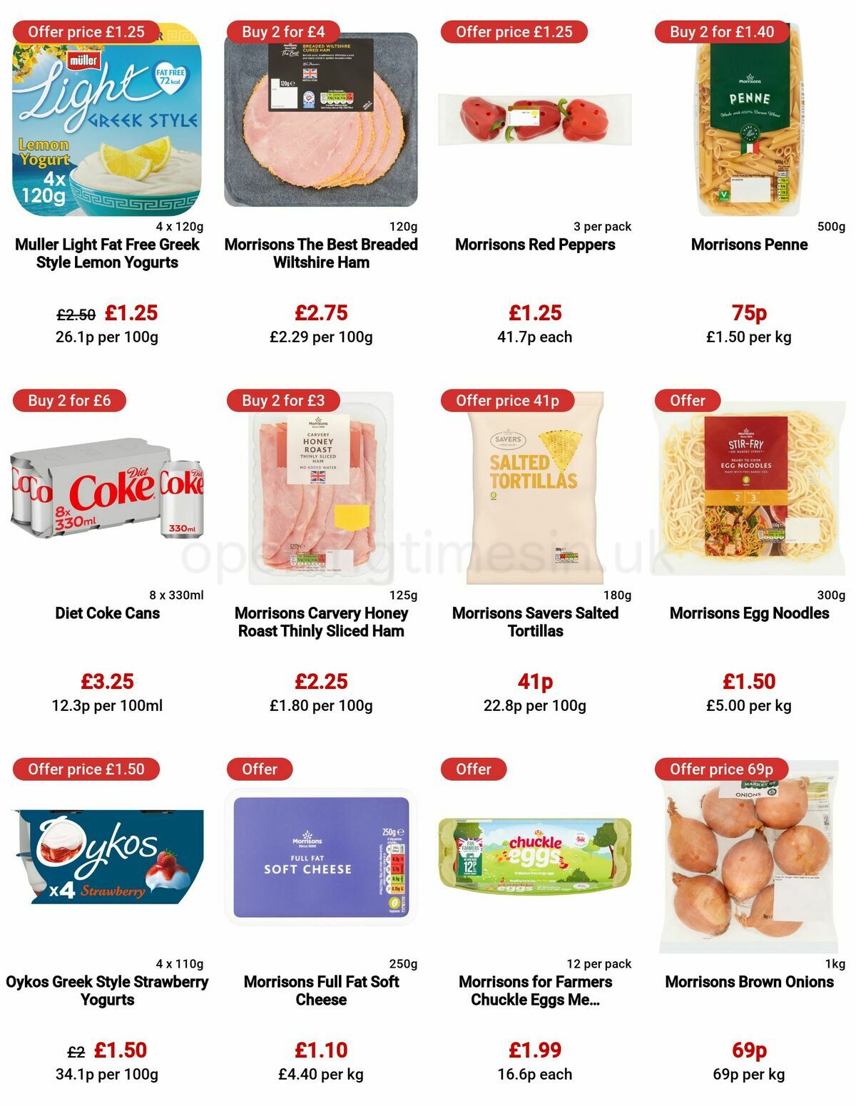 Morrisons Offers from 18 April