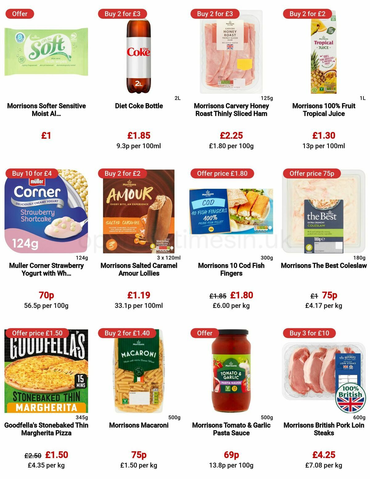 Morrisons Offers from 23 May