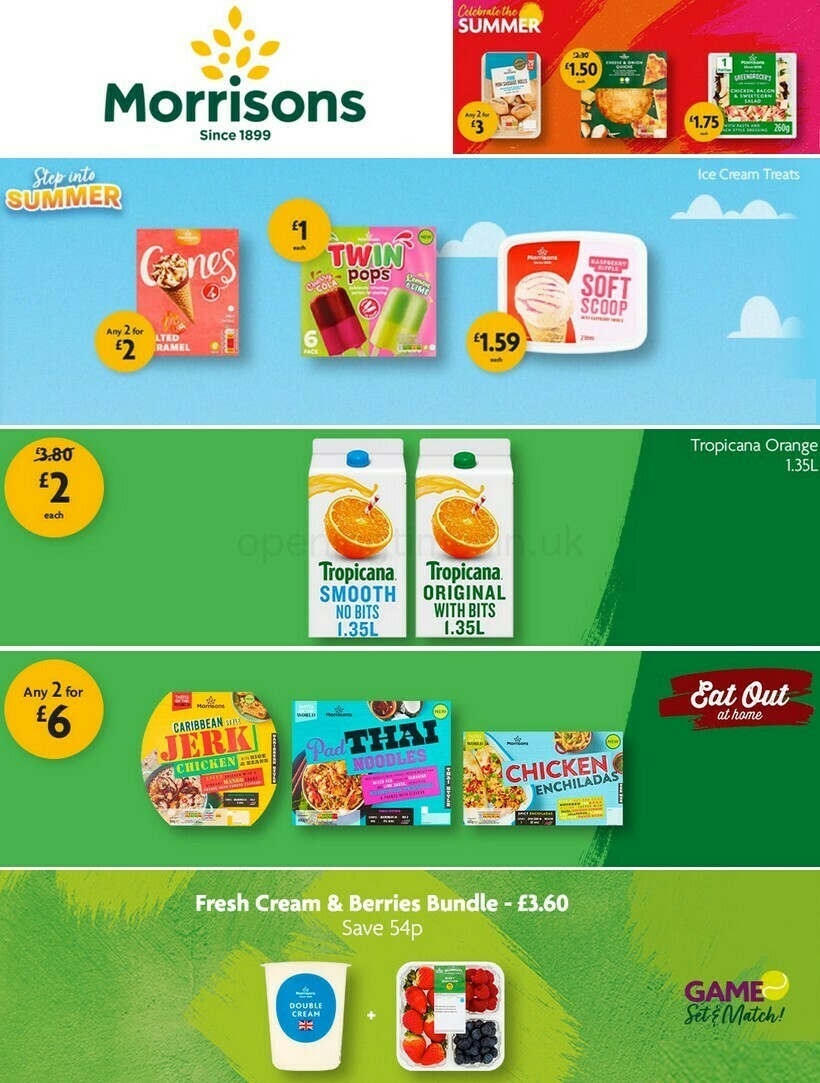 Morrisons Offers from 5 July