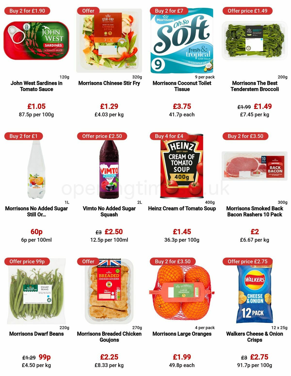 Morrisons Offers from 26 July