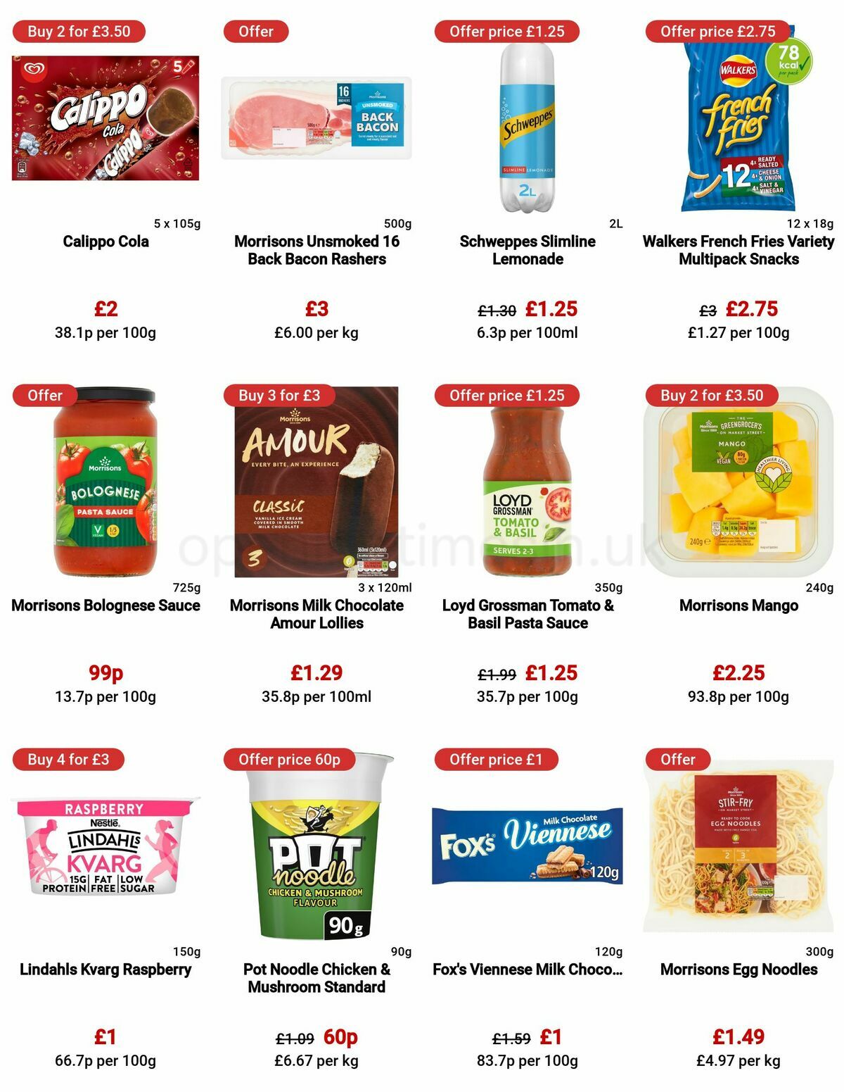 Morrisons Offers from 2 August