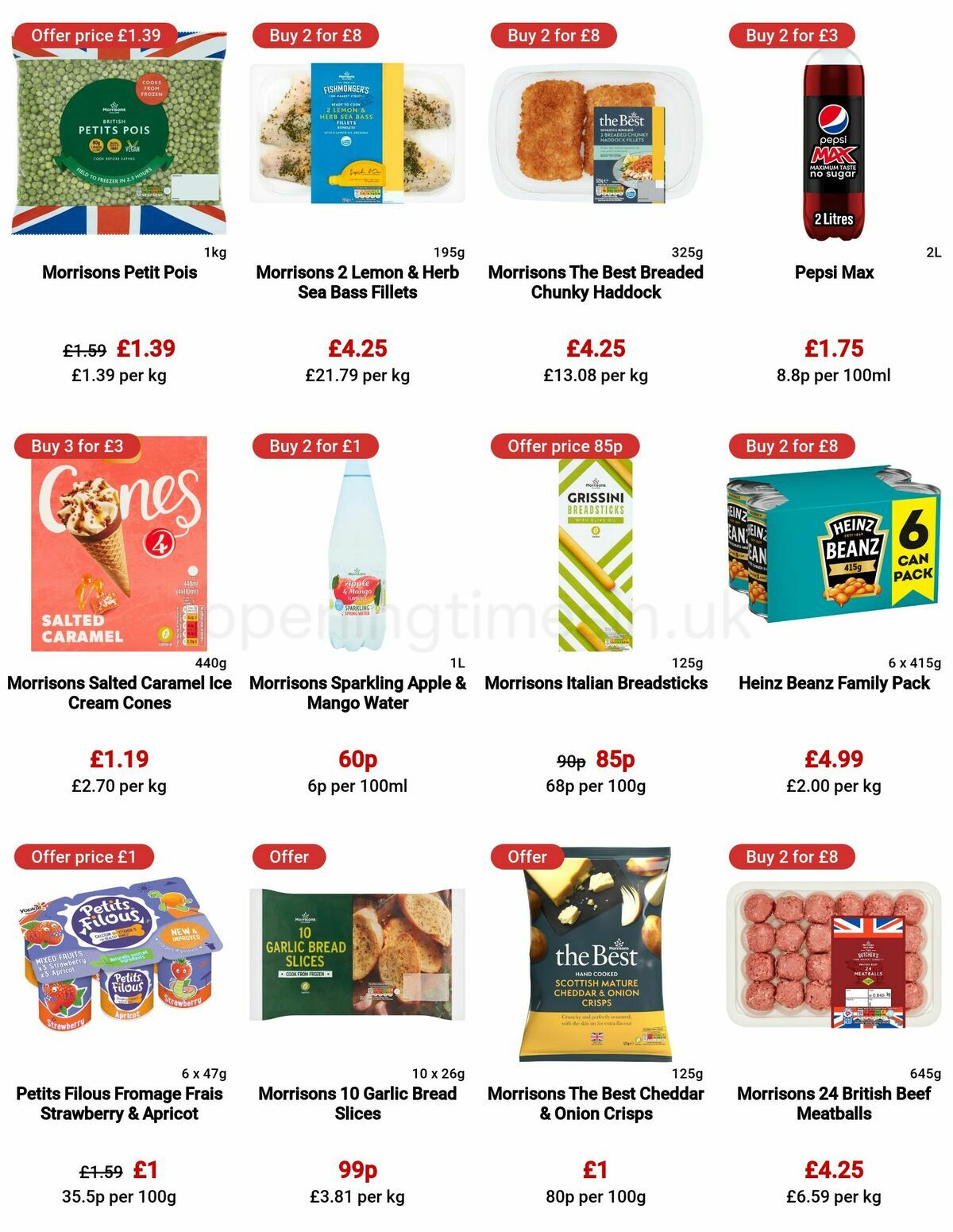Morrisons Offers from 2 August