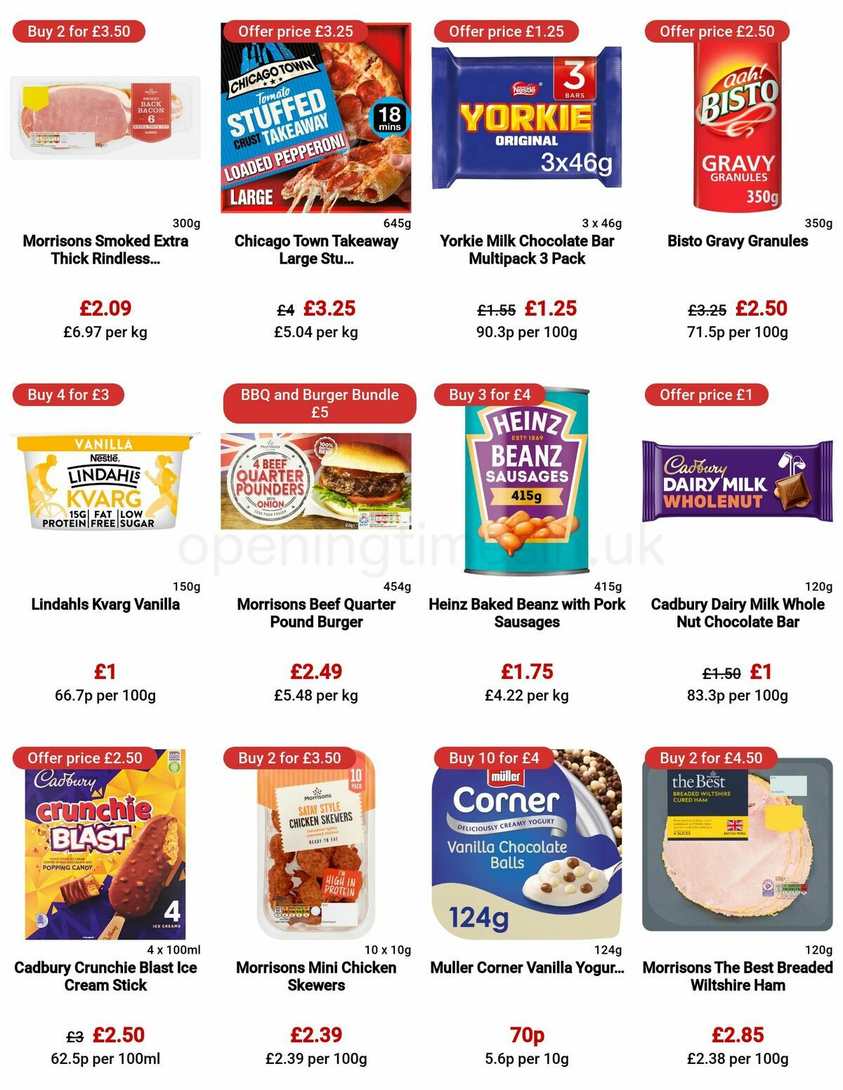 Morrisons Offers from 9 August