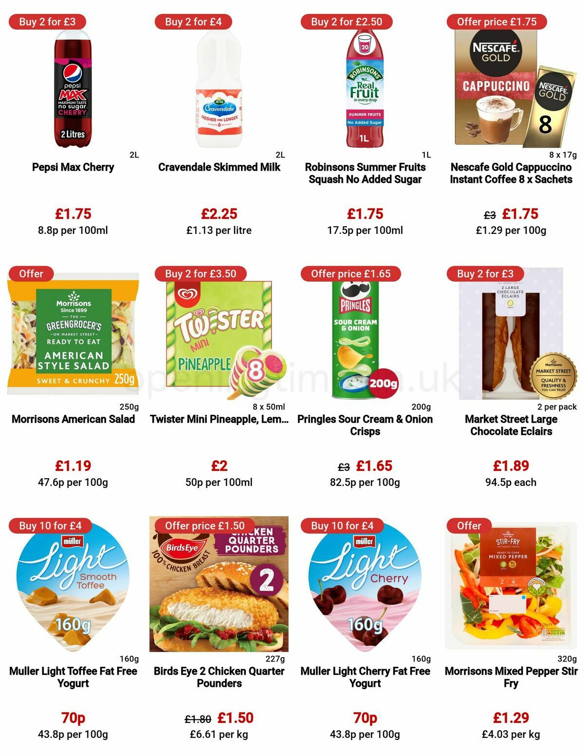 Morrisons Offers from 9 August