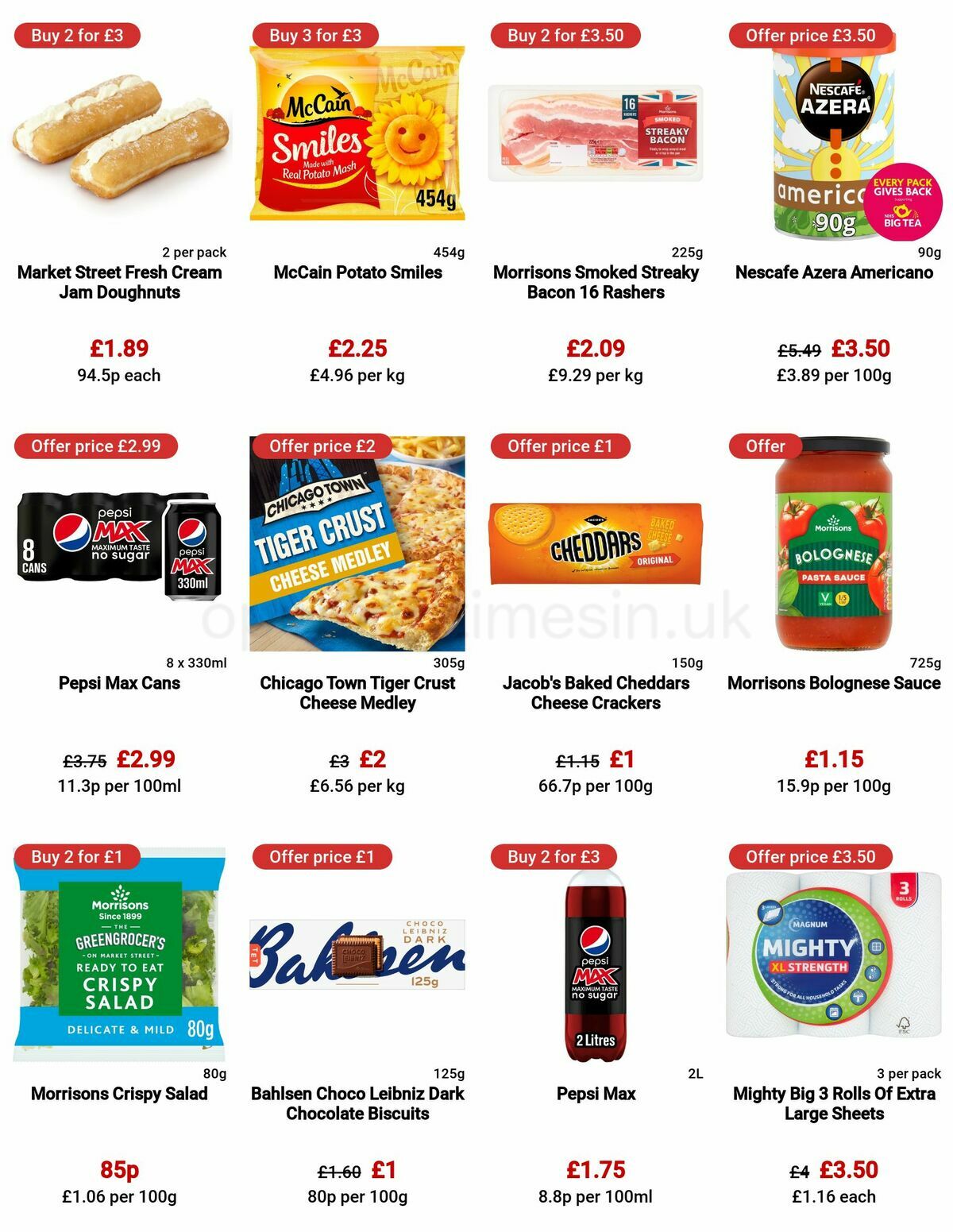Morrisons Offers from 30 August