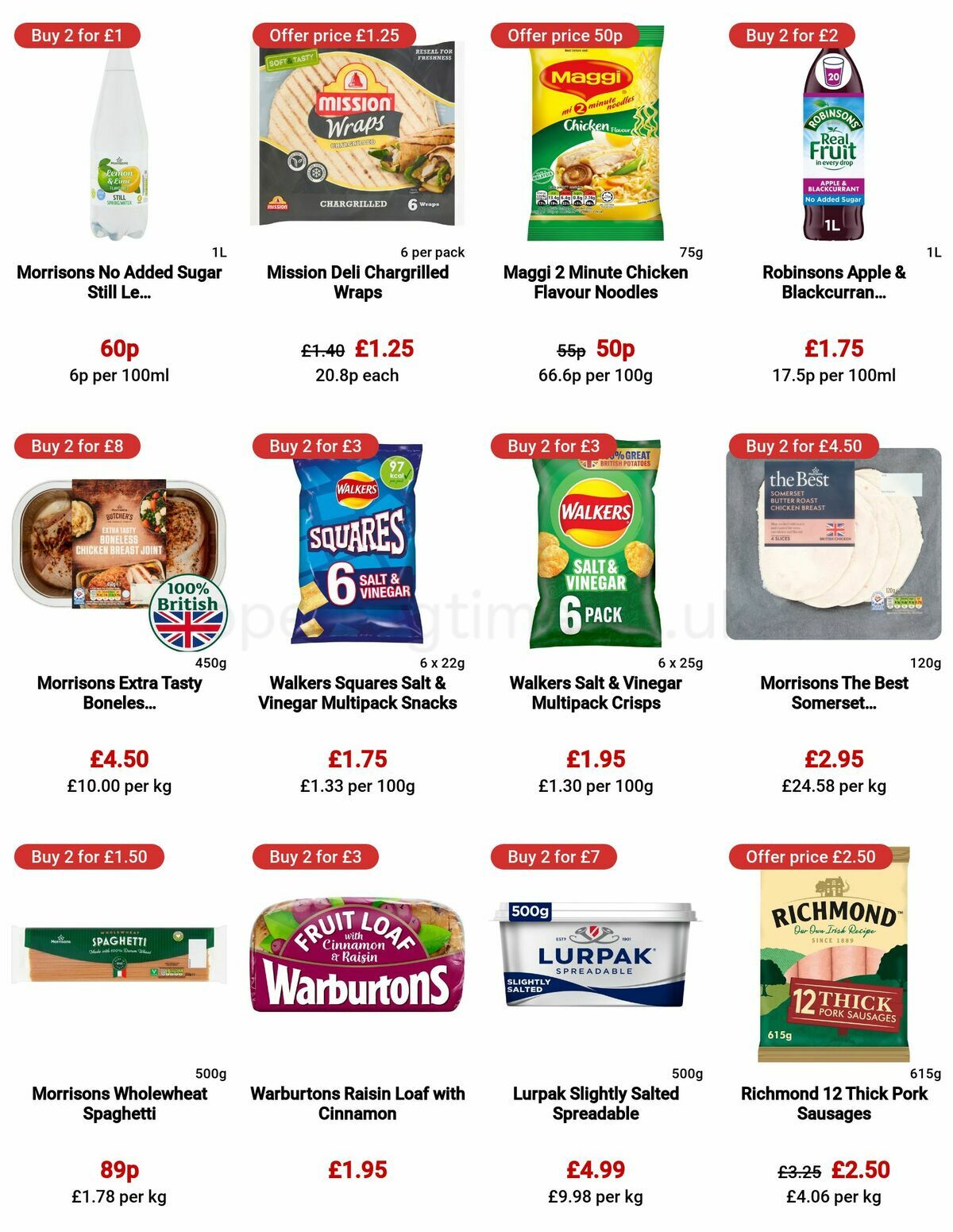 Morrisons Offers from 4 October