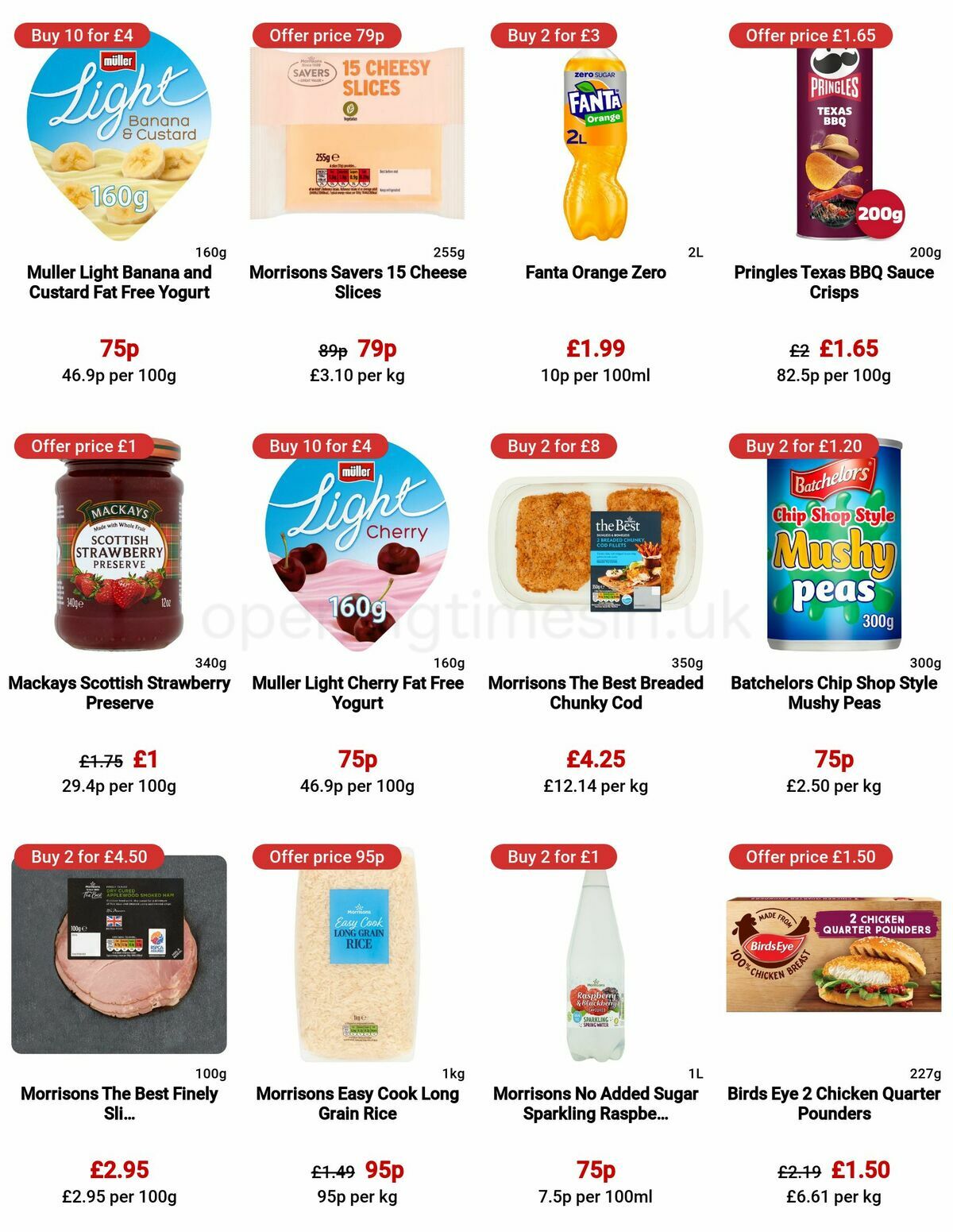 Morrisons Offers from 25 October