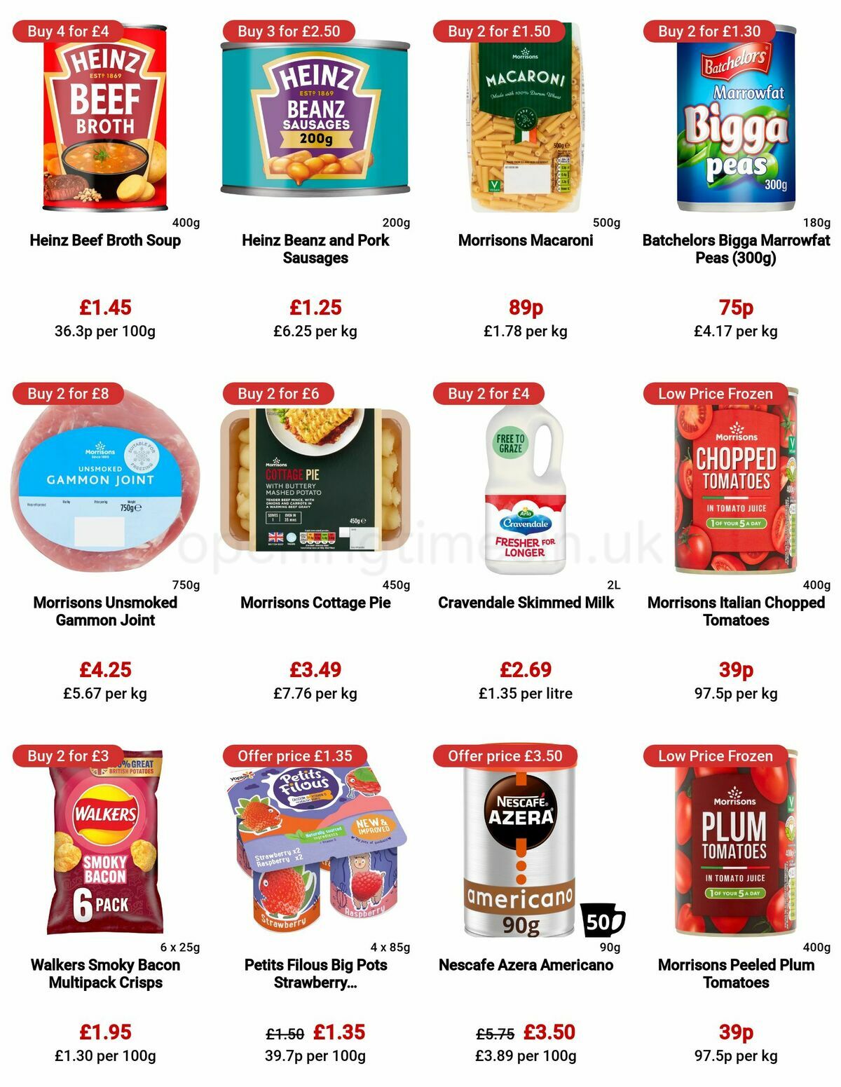 Morrisons Offers from 6 December