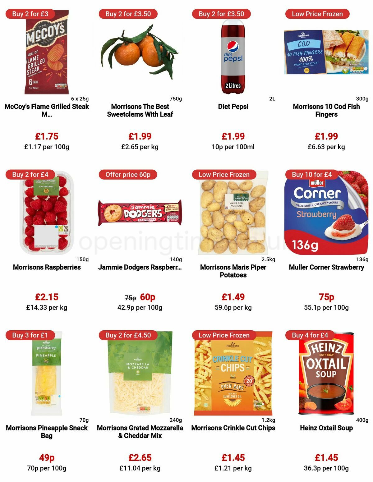 Morrisons Offers from 6 December