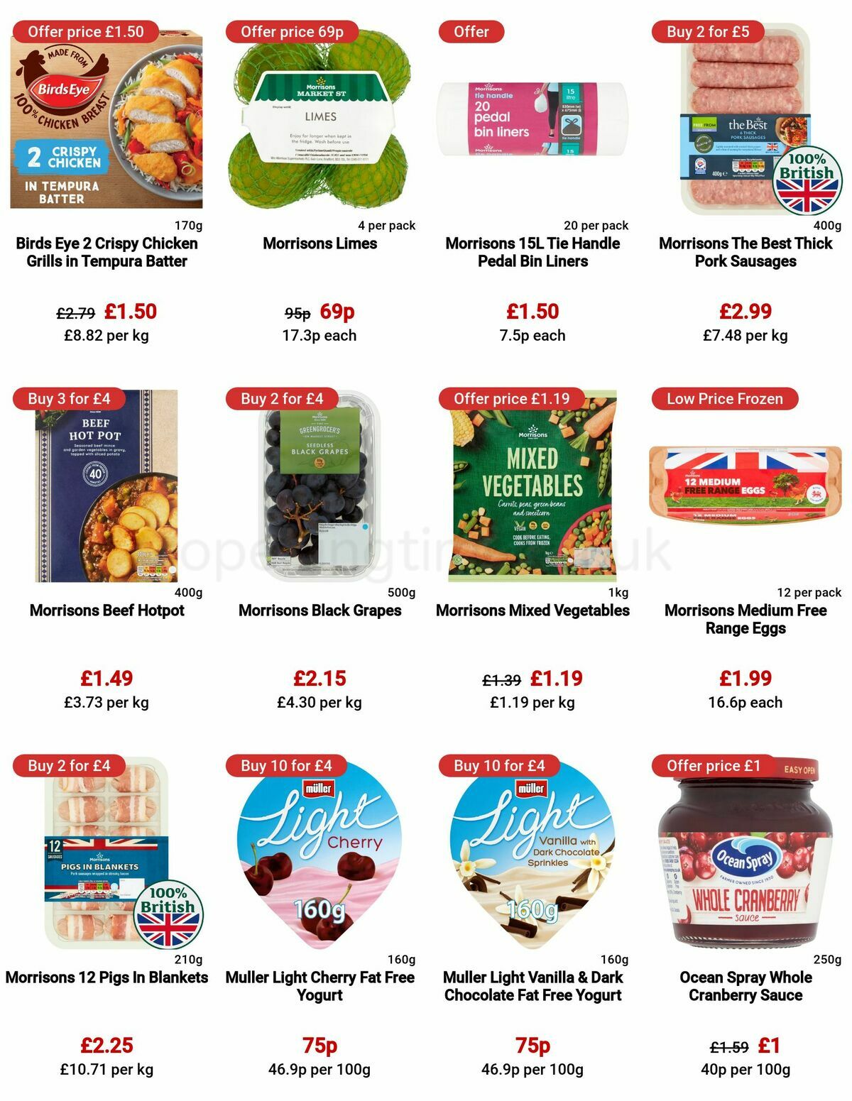 Morrisons Offers from 6 December