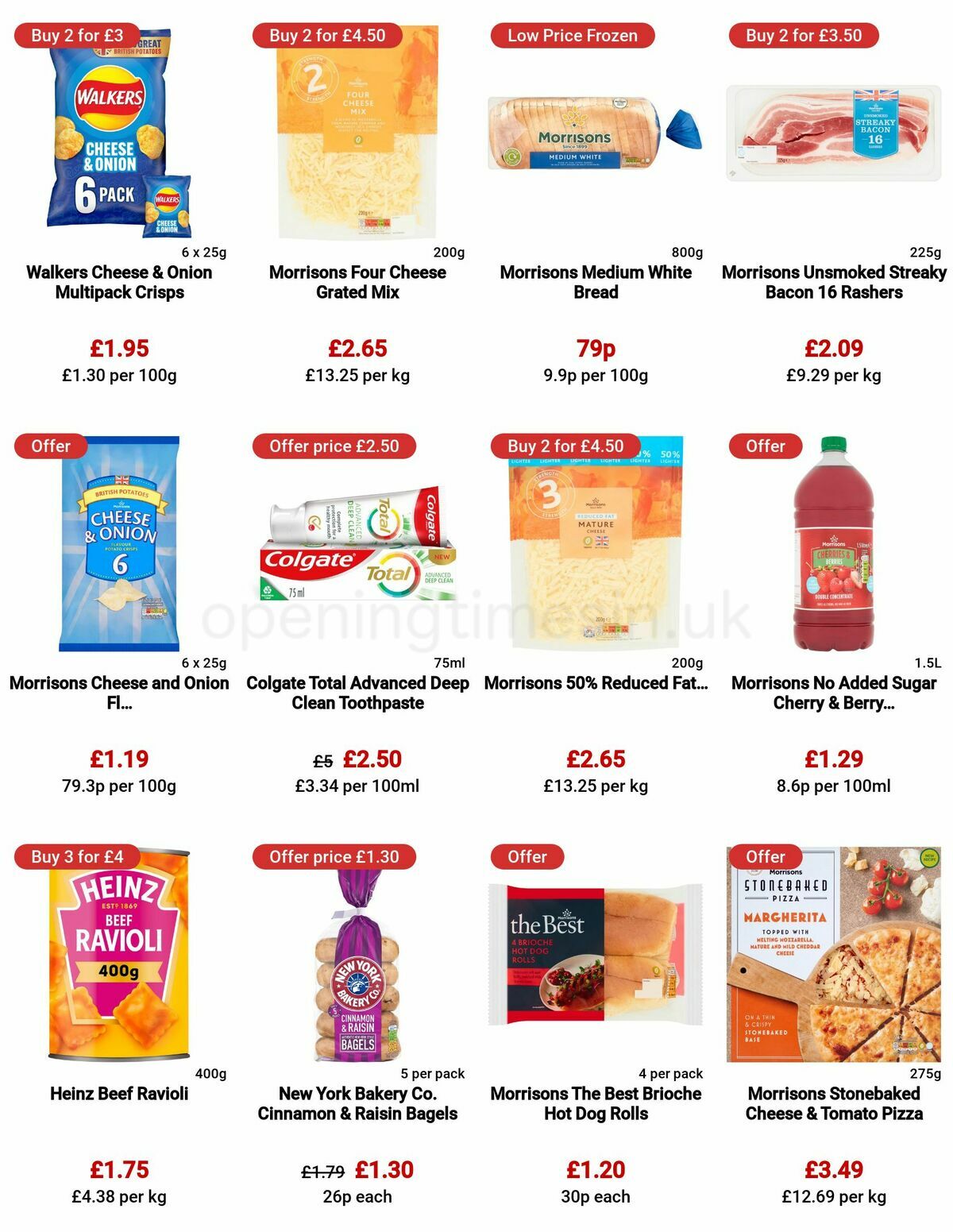 Morrisons Offers from 6 December