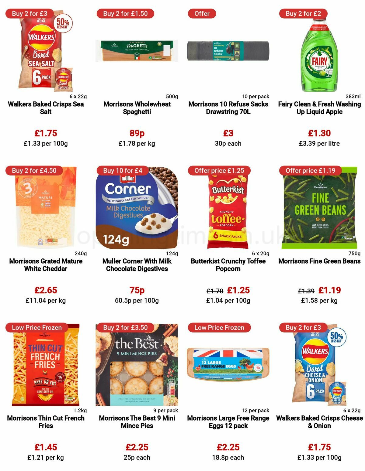 Morrisons Offers from 6 December