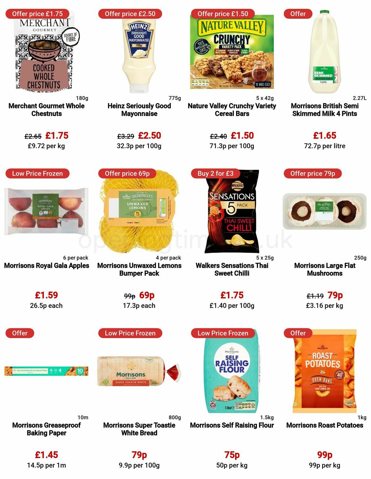 Morrisons Offers from 6 December