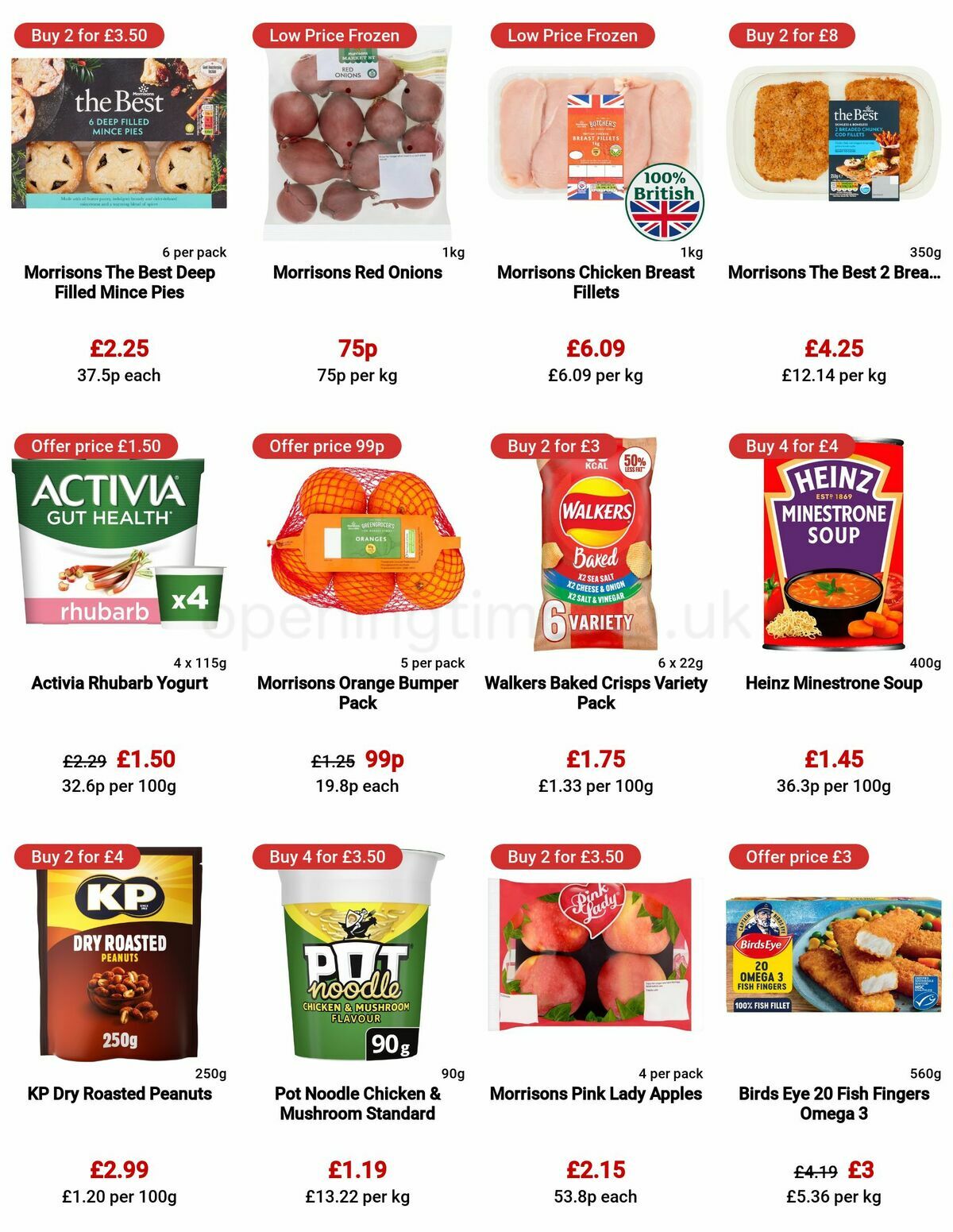 Morrisons Offers from 6 December