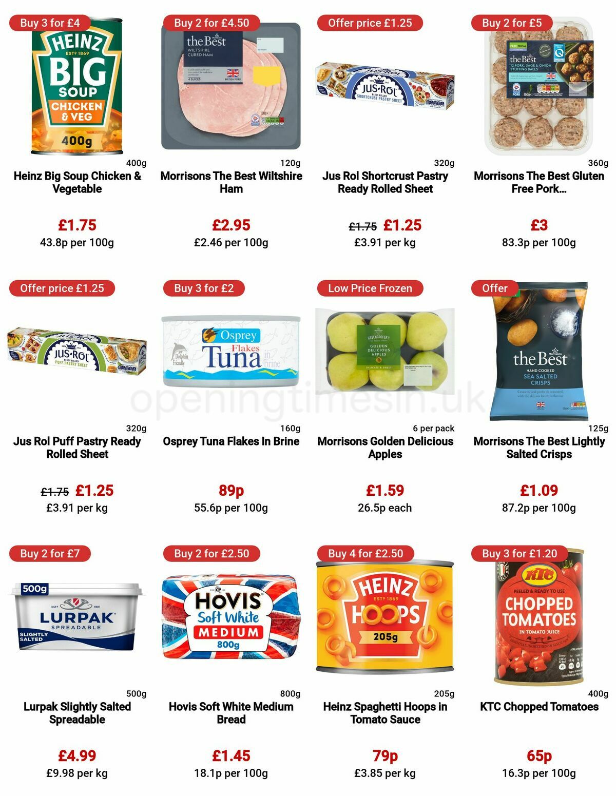 Morrisons Offers from 6 December