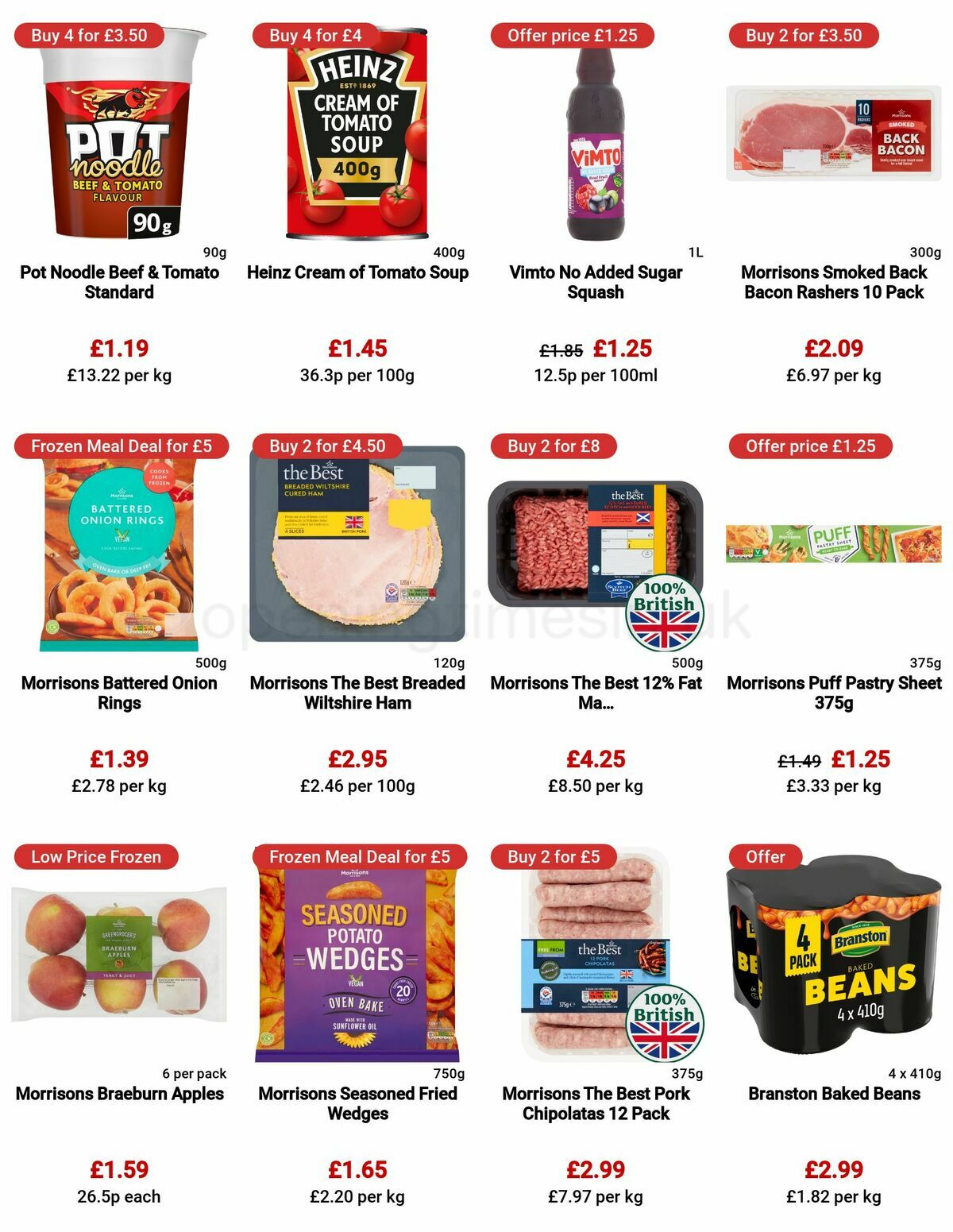 Morrisons Offers from 6 December