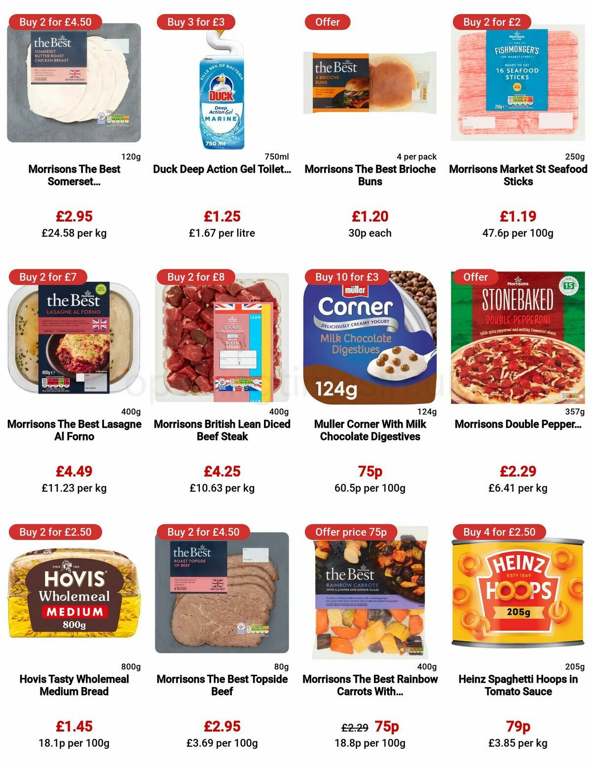 Morrisons Offers from 3 January