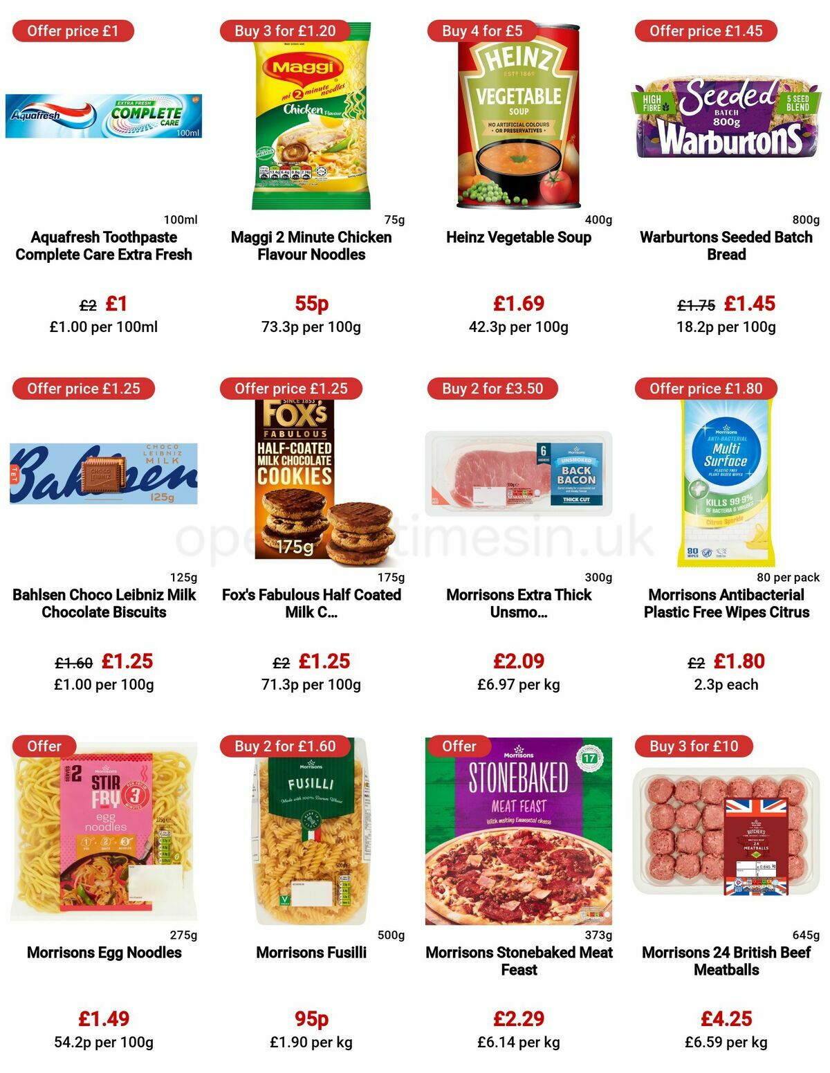Morrisons Offers from 14 March