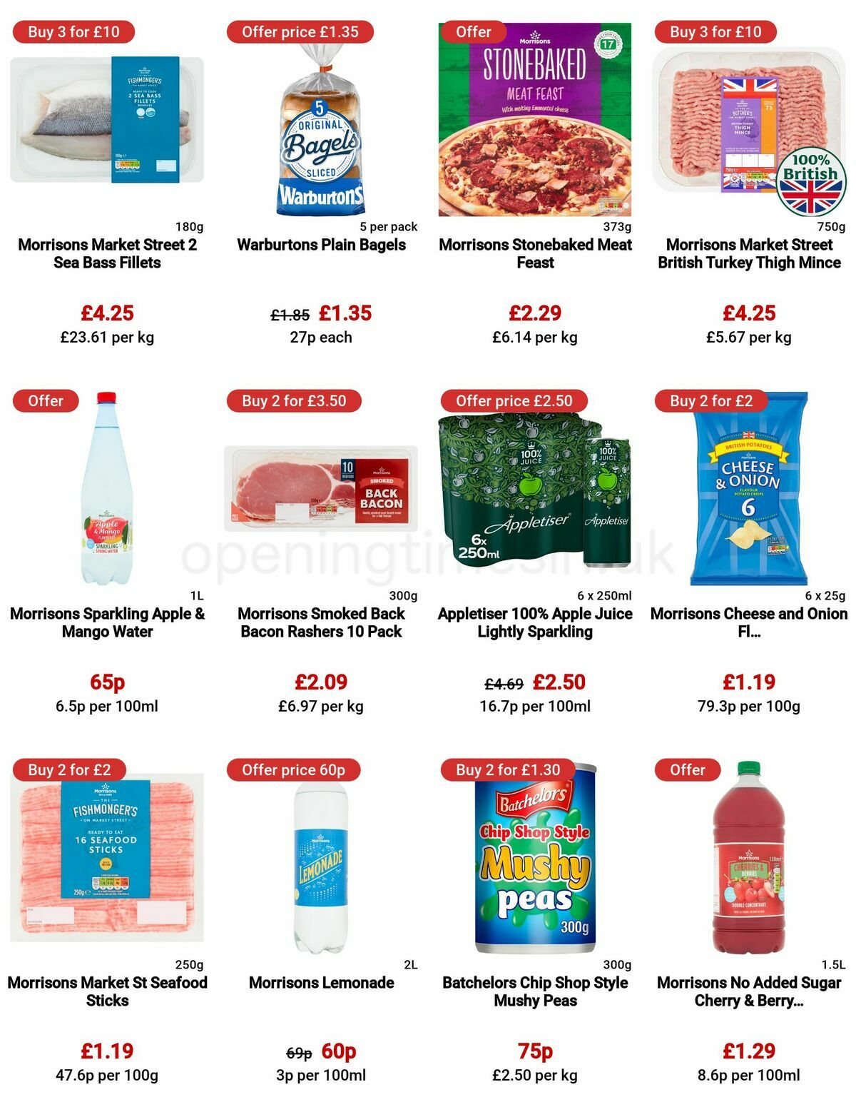 Morrisons Offers from 21 March