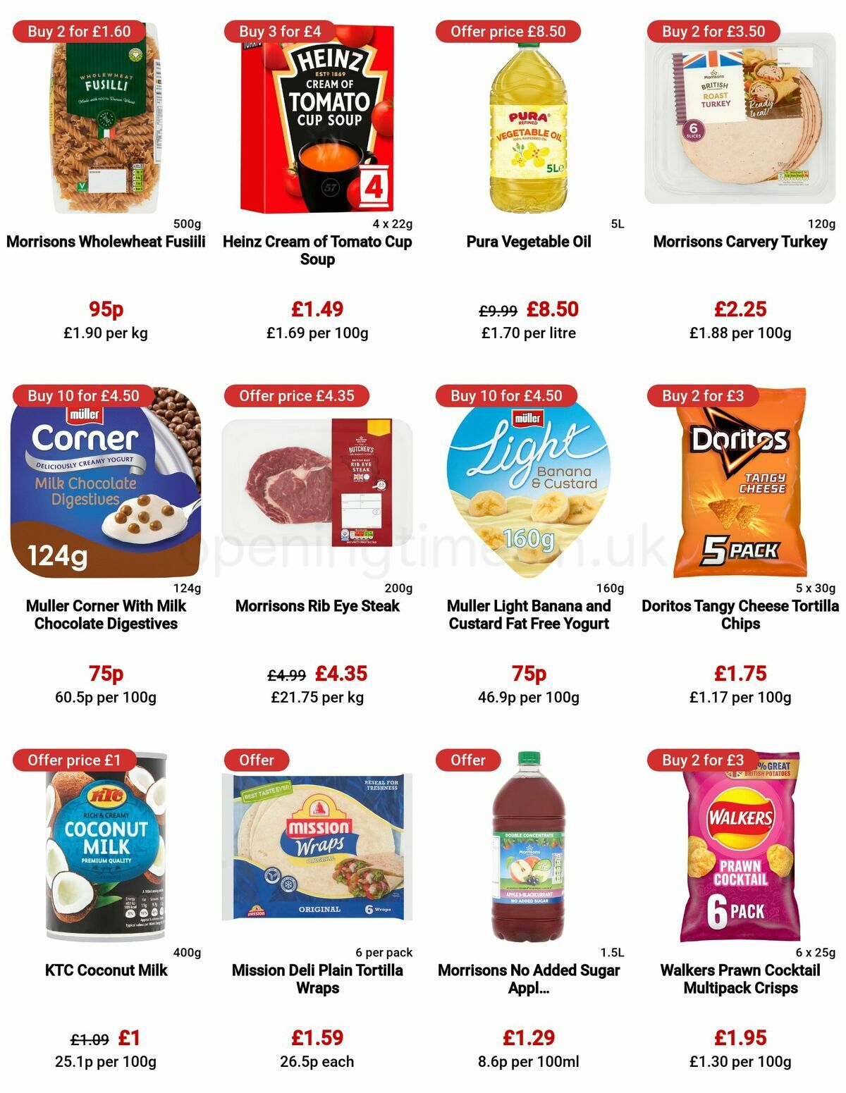 Morrisons Offers from 21 March