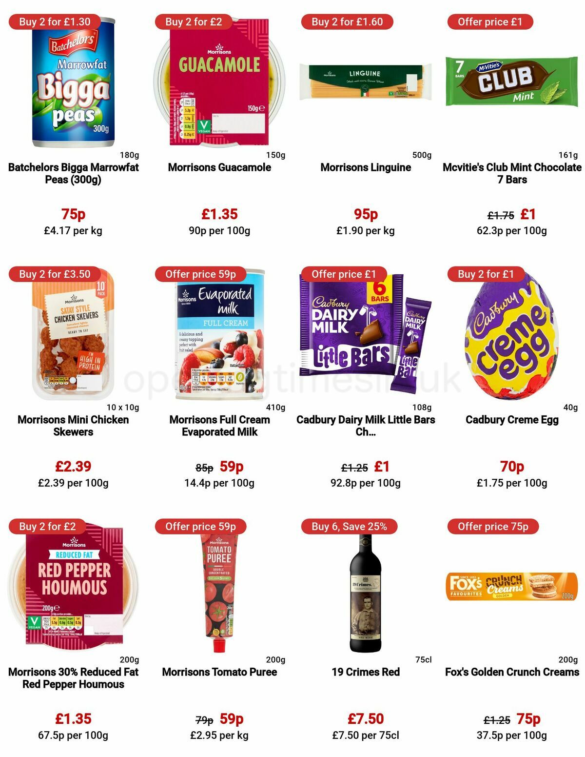 Morrisons Offers from 21 March