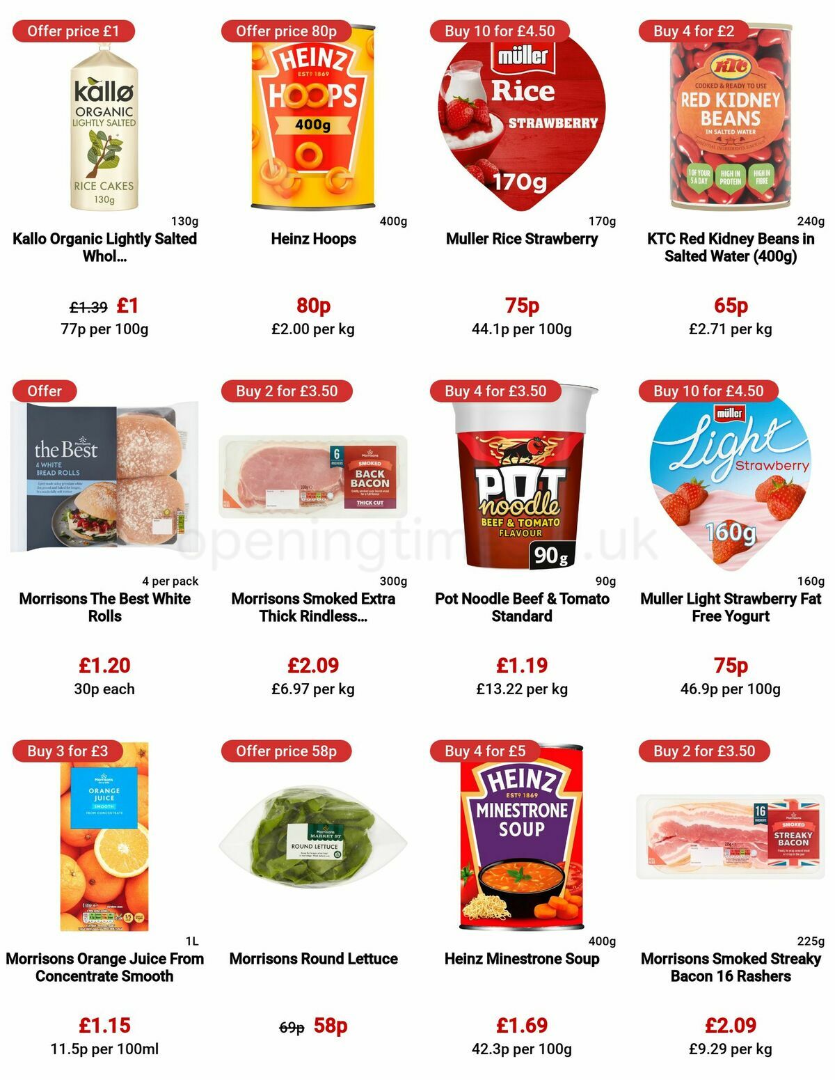 Morrisons Offers from 21 March