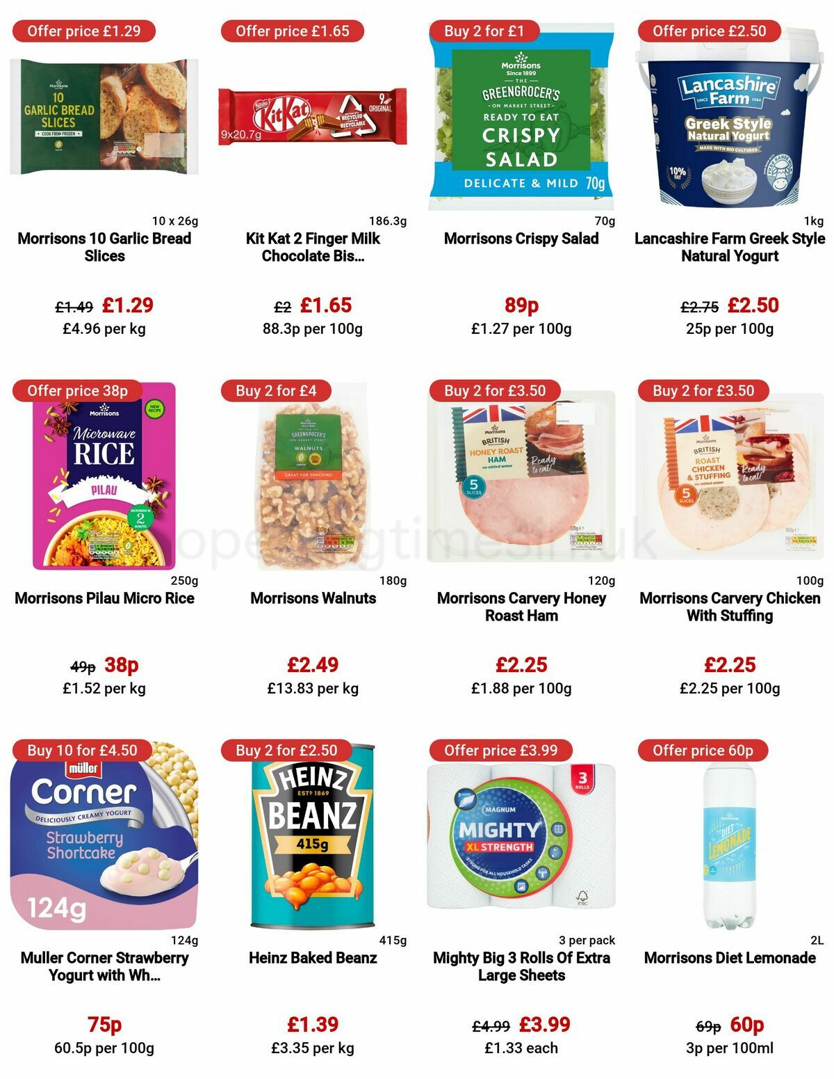 Morrisons Offers from 21 March
