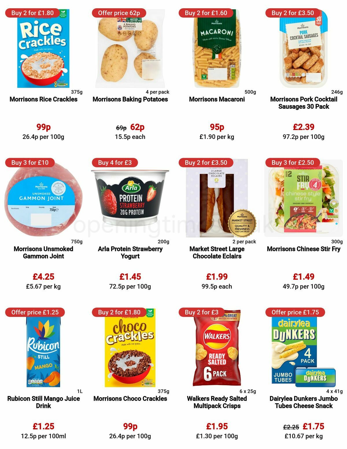 Morrisons Offers from 21 March