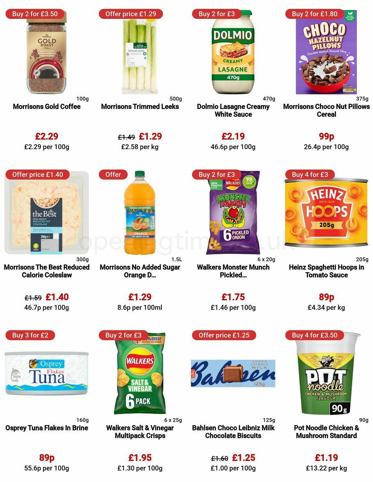 Morrisons Offers from 21 March