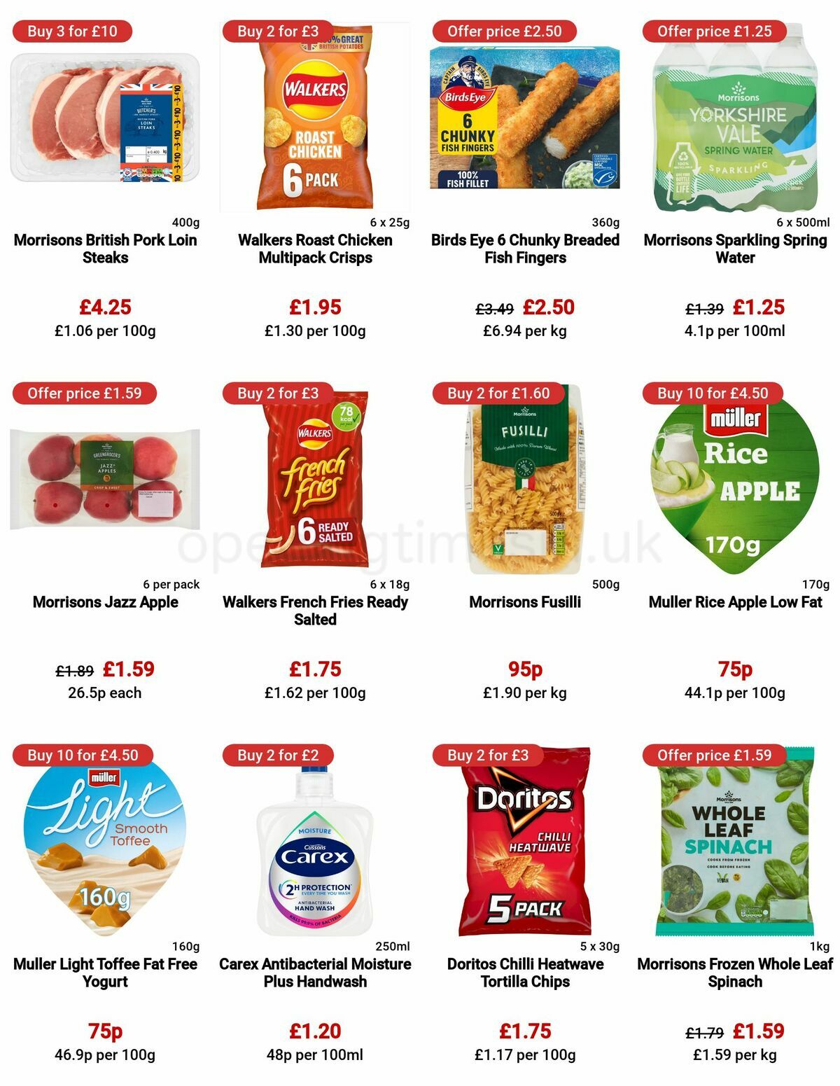 Morrisons Offers from 21 March