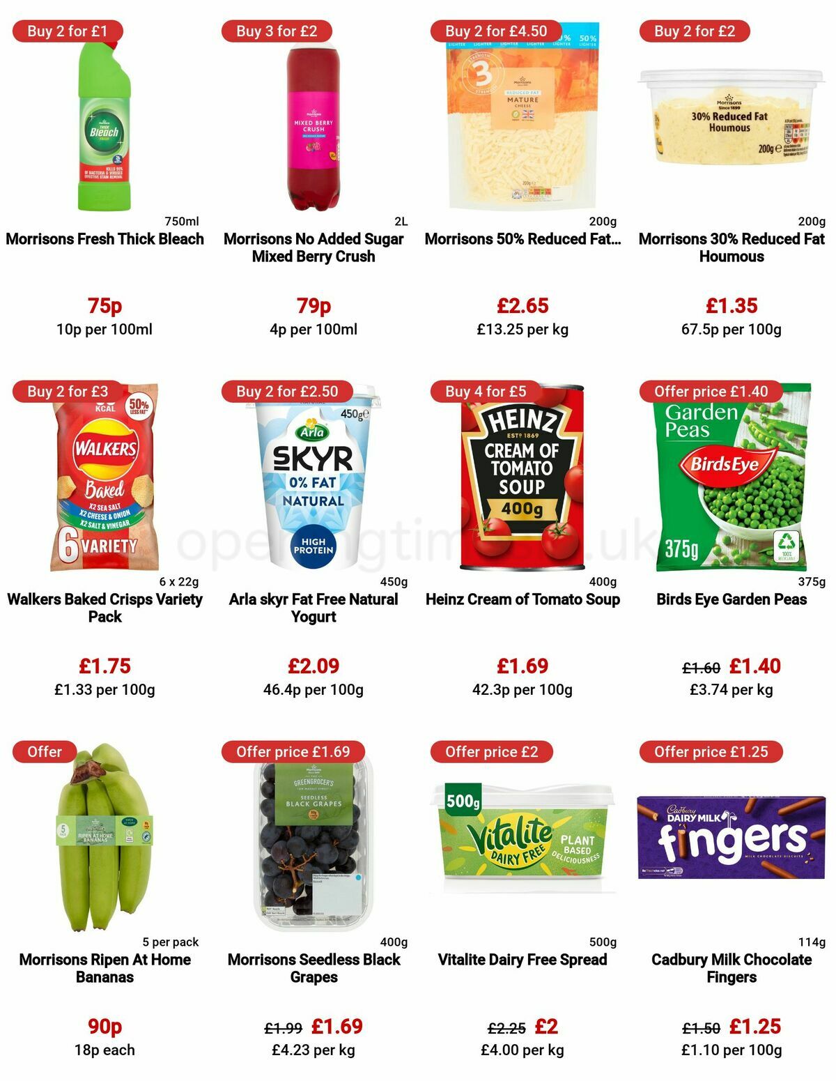 Morrisons Offers from 21 March