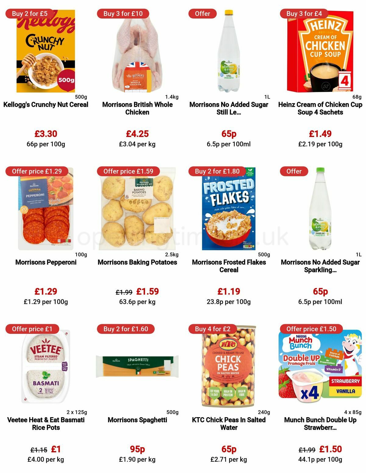 Morrisons Offers from 21 March