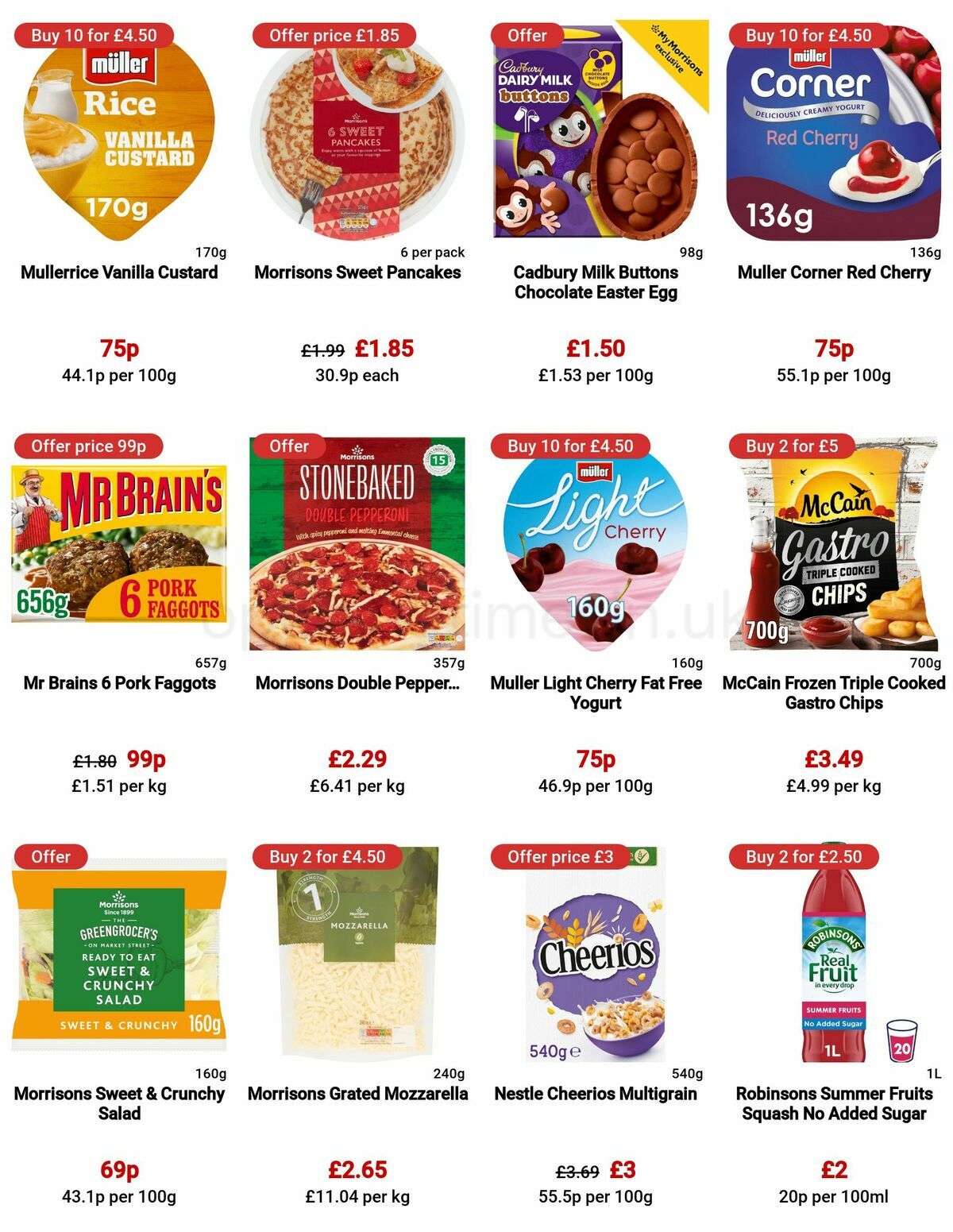 Morrisons Offers from 21 March
