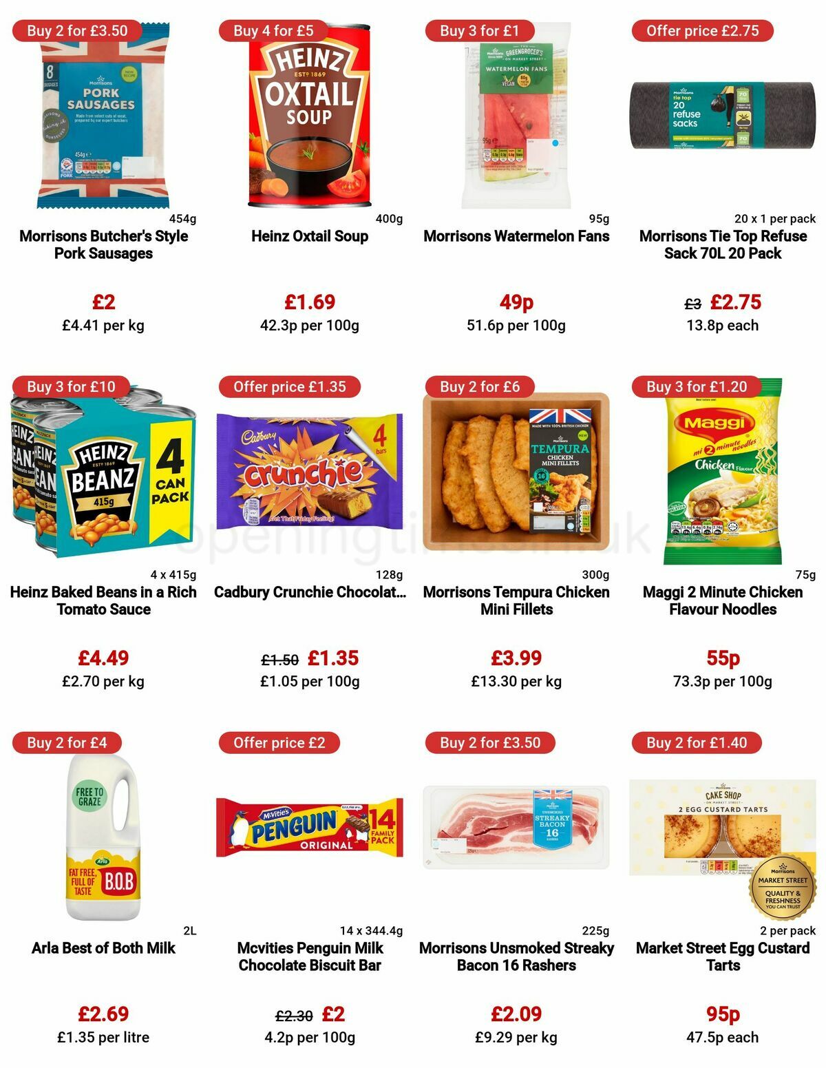 Morrisons Offers from 21 March