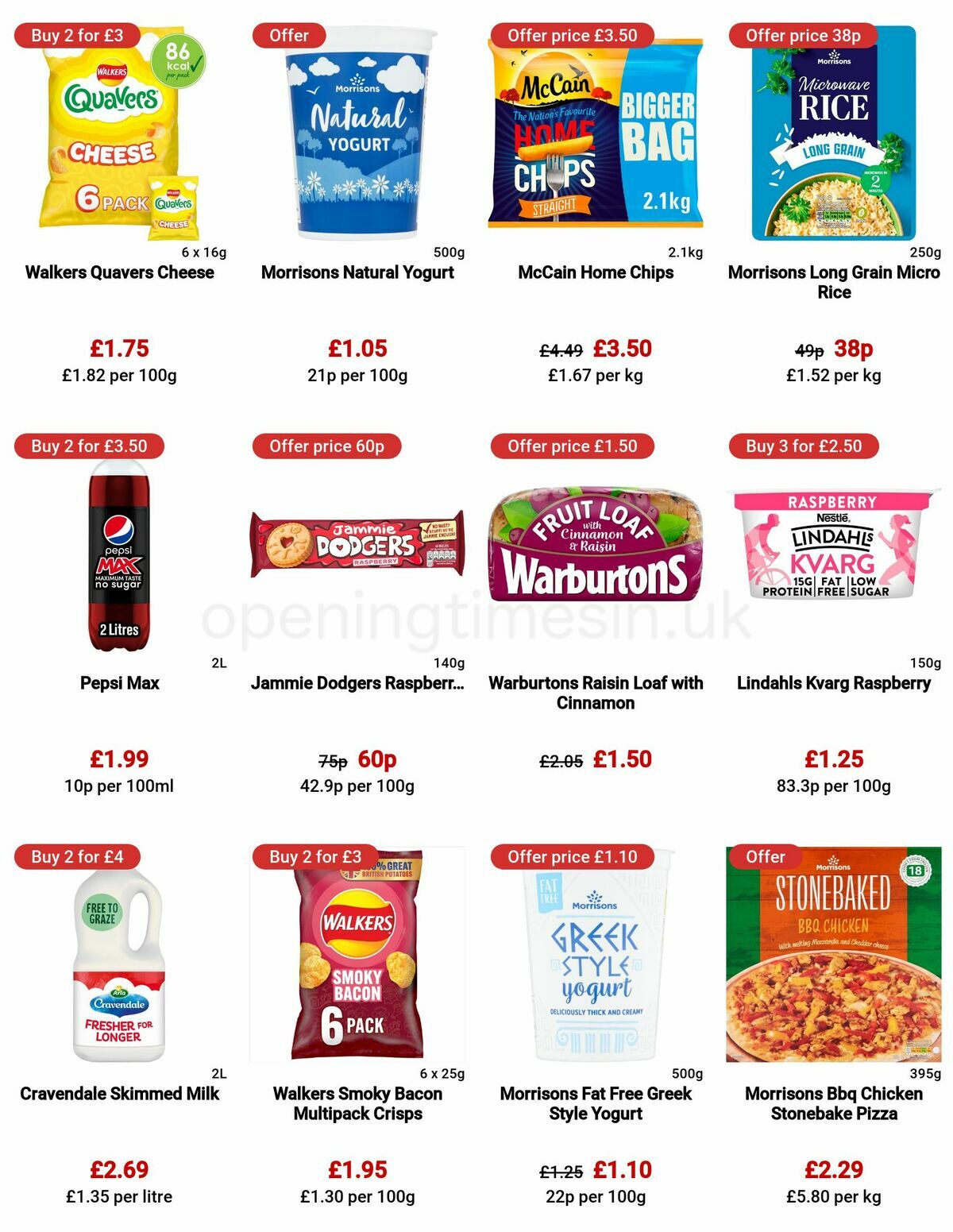 Morrisons Offers from 21 March