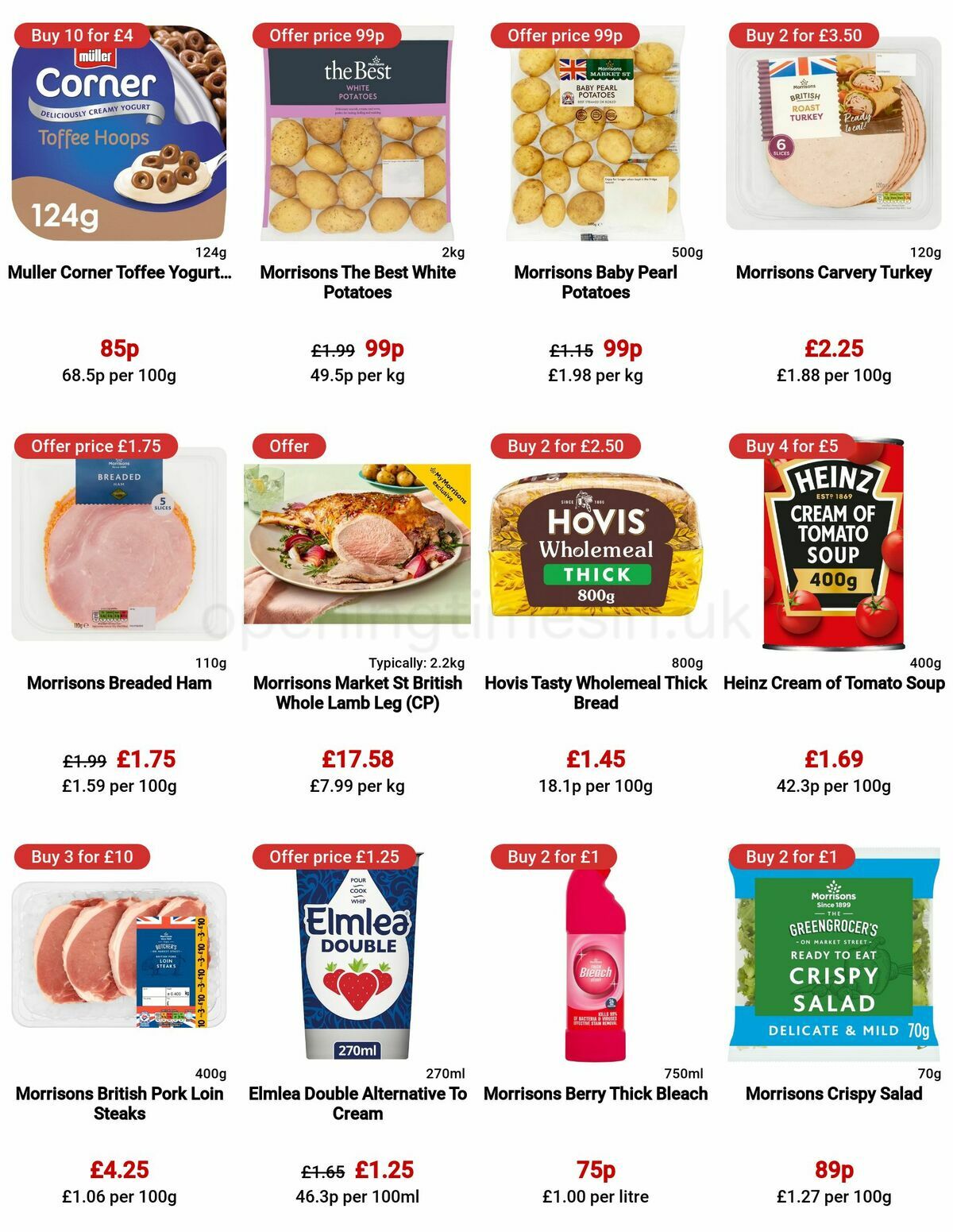 Morrisons Offers from 11 April