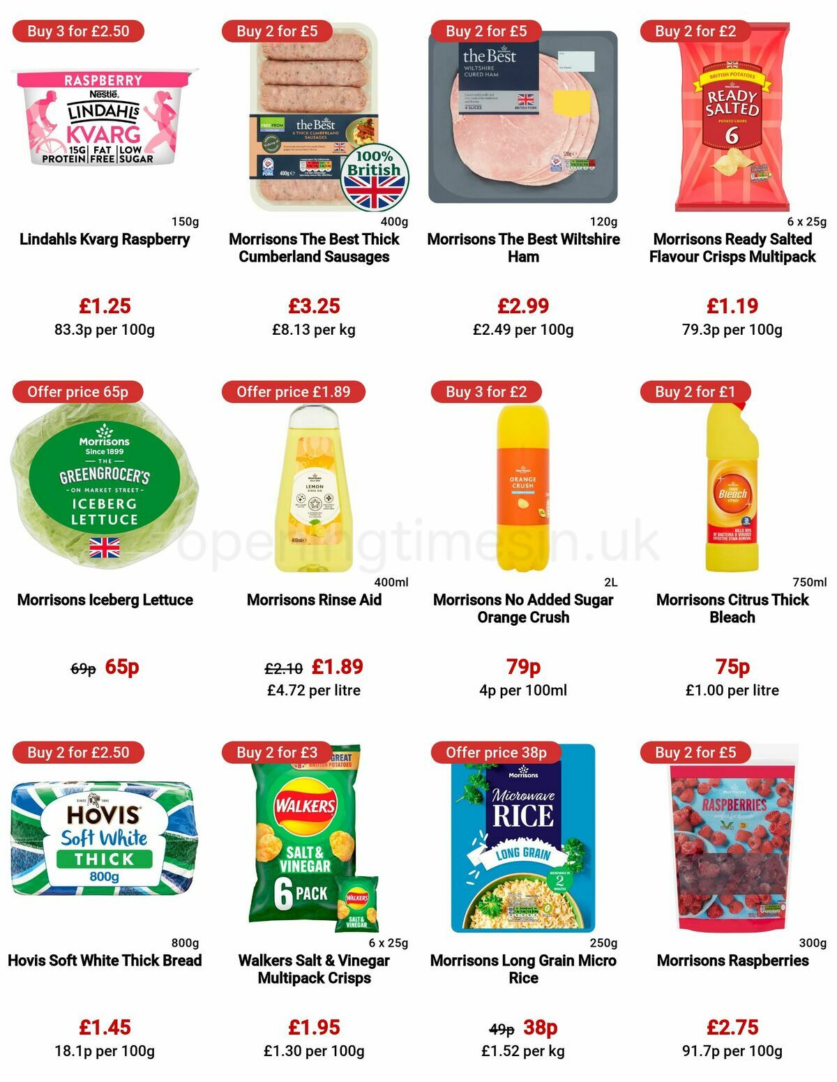 Morrisons Offers from 11 April