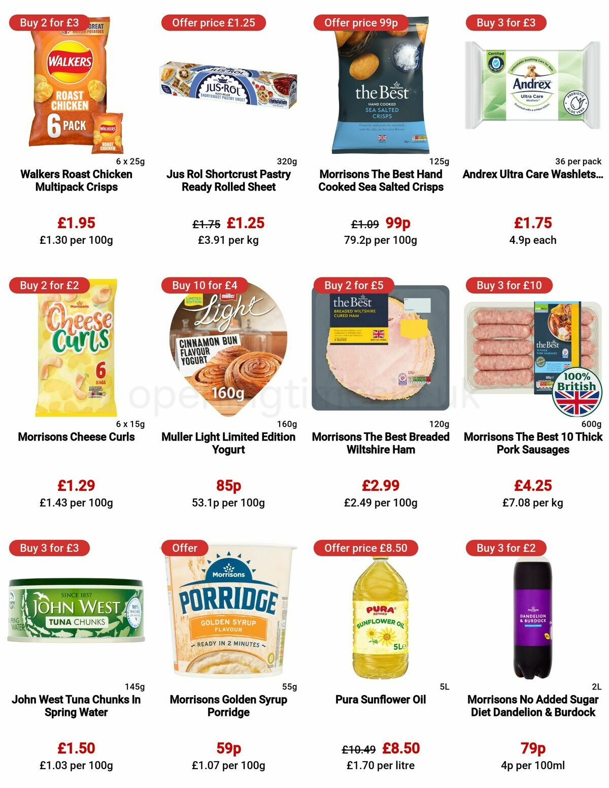 Morrisons Offers from 11 April