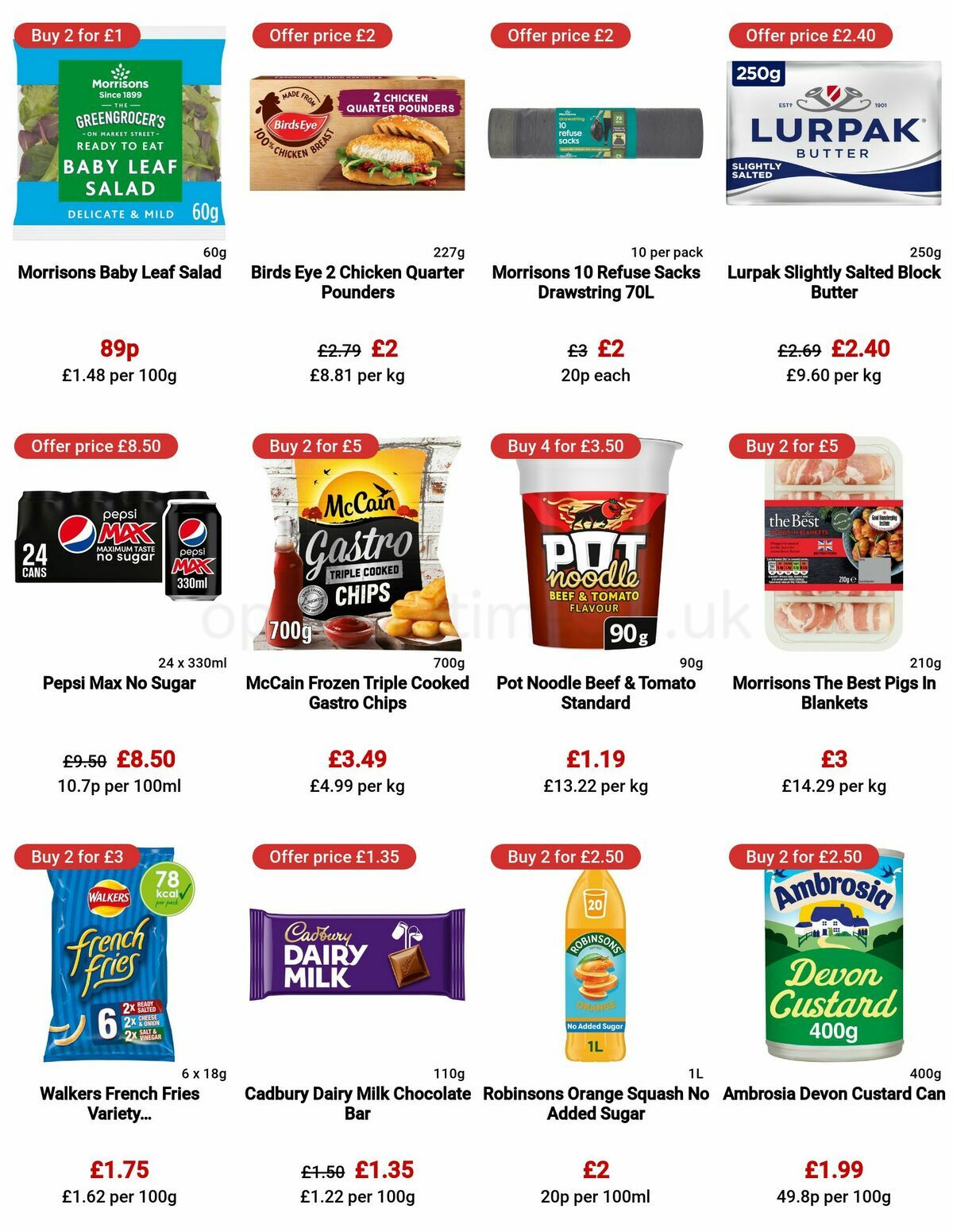 Morrisons Offers from 11 April